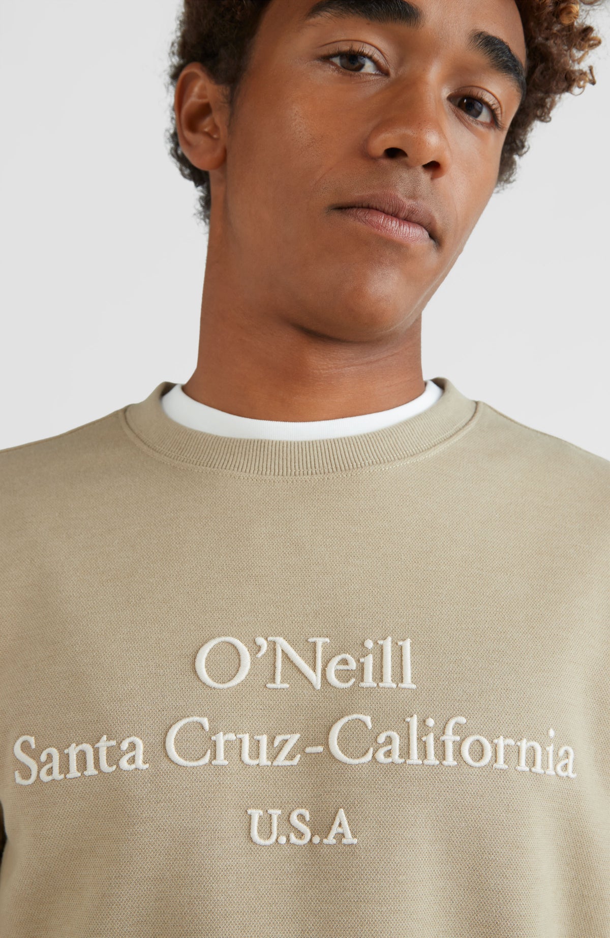 Piqué Crew Sweatshirt | Crockery