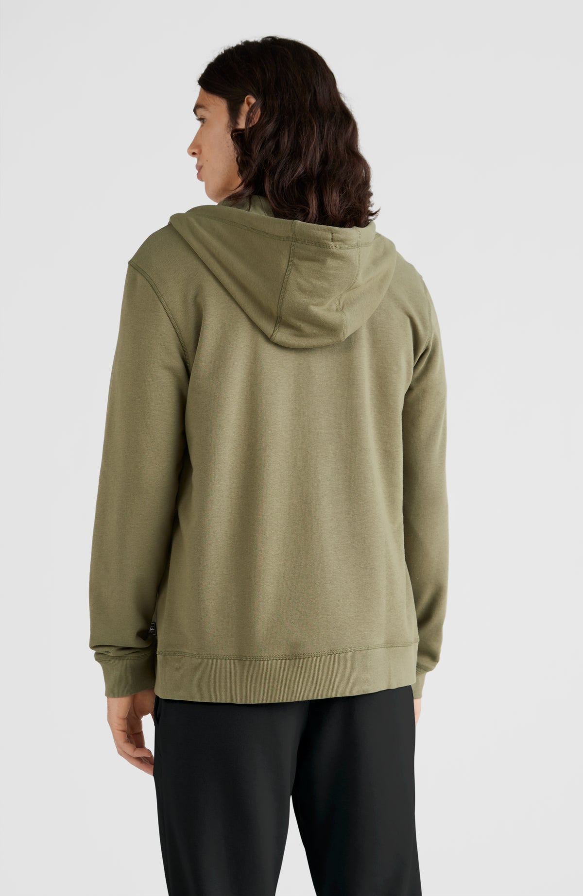 State Hoodie Jacket | Deep Lichen Green