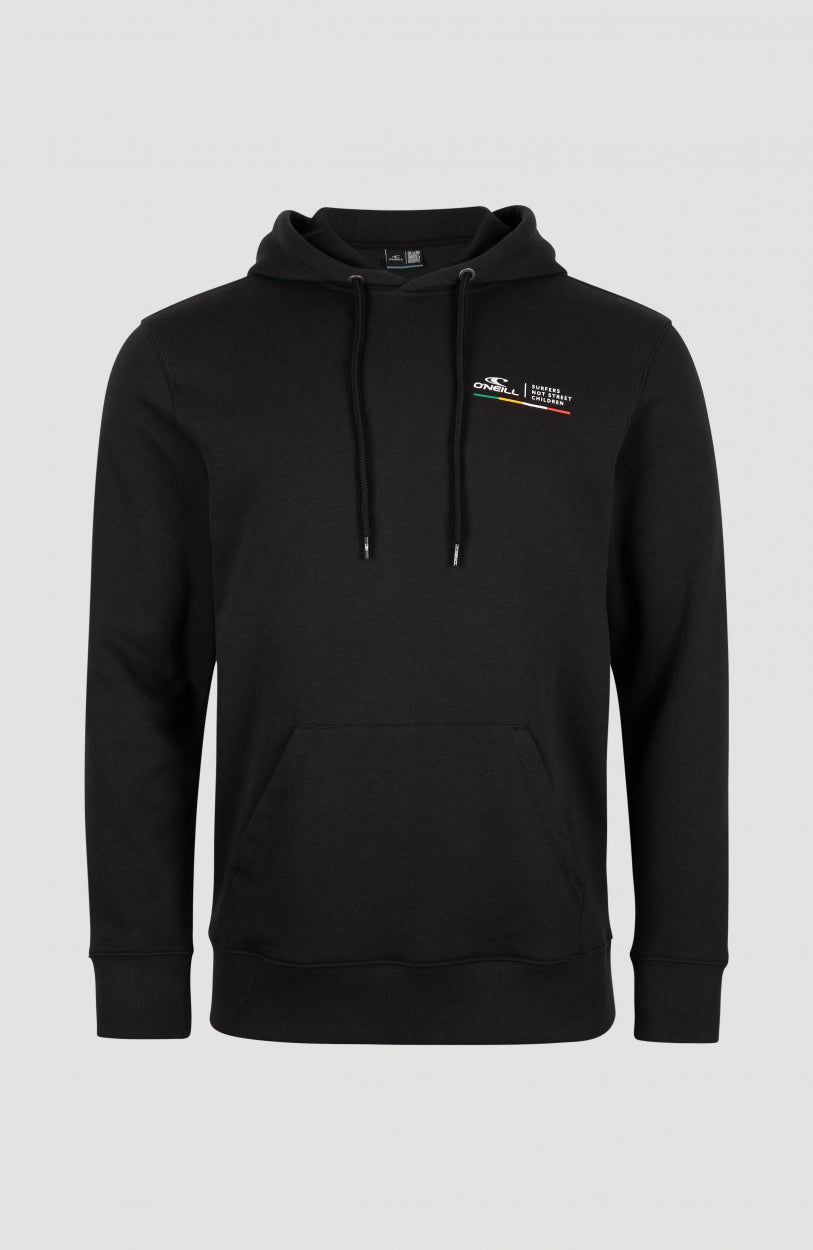 Surfers Not Street Children Box Hoodie | Black Out