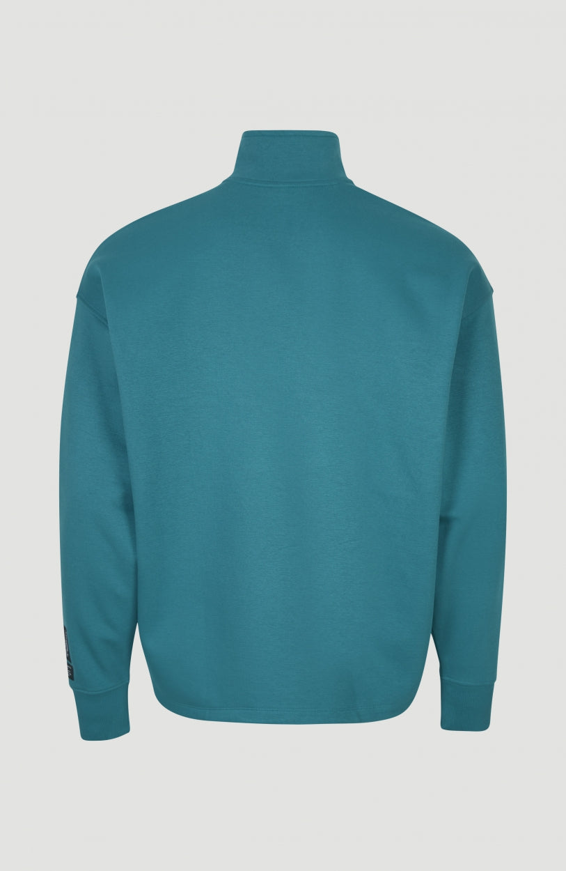Progressive Half Zip Sweatshirt | Harbour Blue