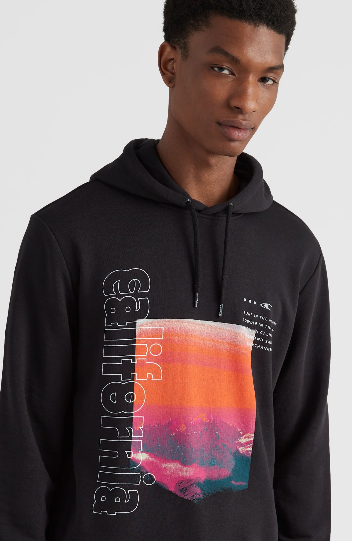 Cali Mountains Hoodie | Black Out