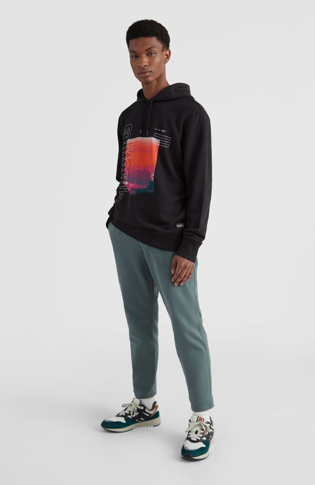 Cali Mountains Hoodie | Black Out