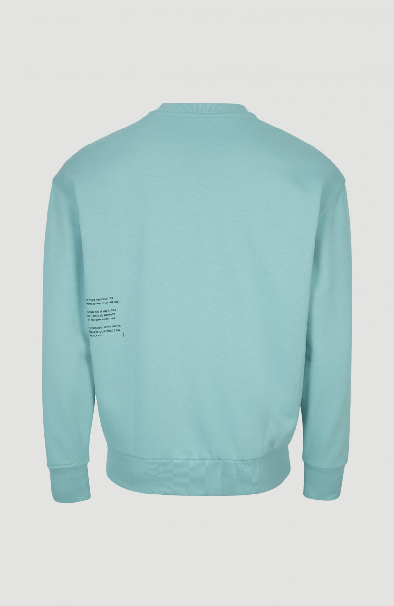 Atlantic Sweat Crew Sweatshirt | Aqua Sea