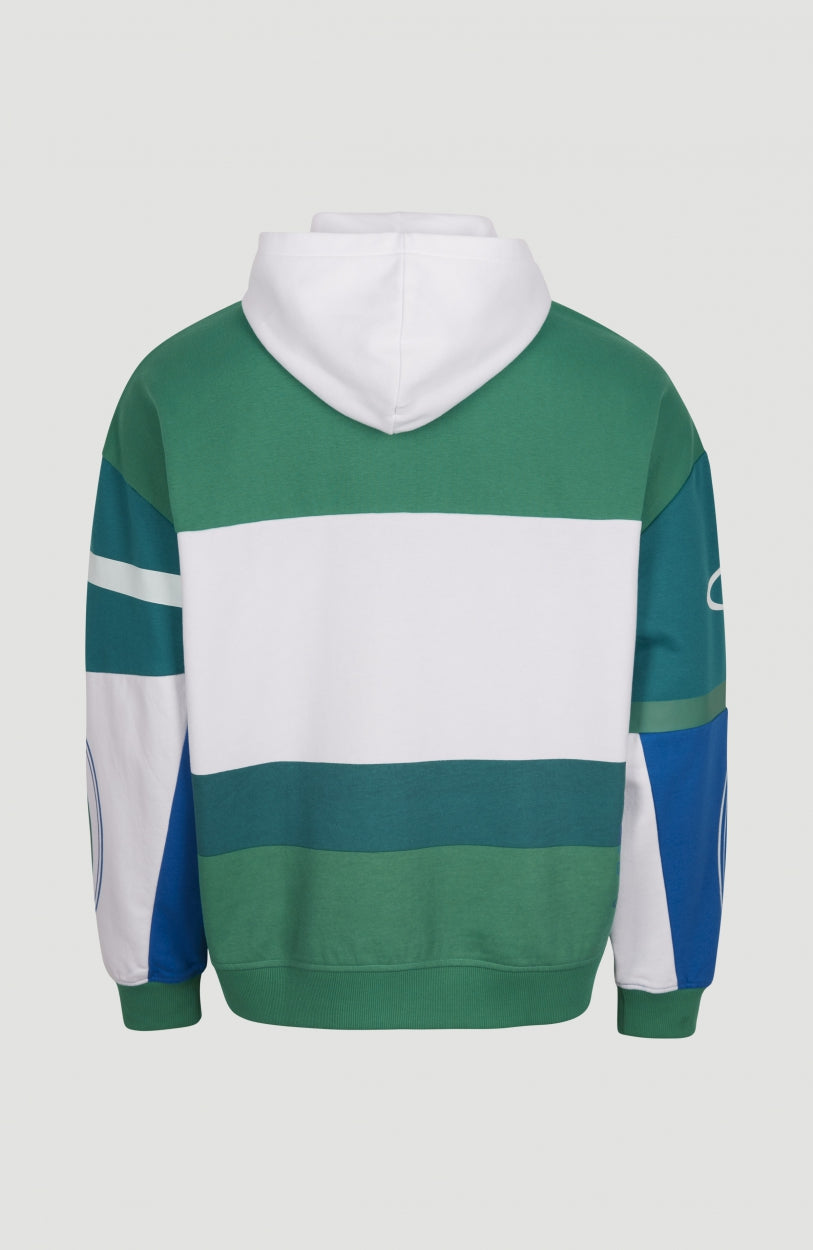 Collegiate Progressive Hoodie | Harbour Blue Colour Block