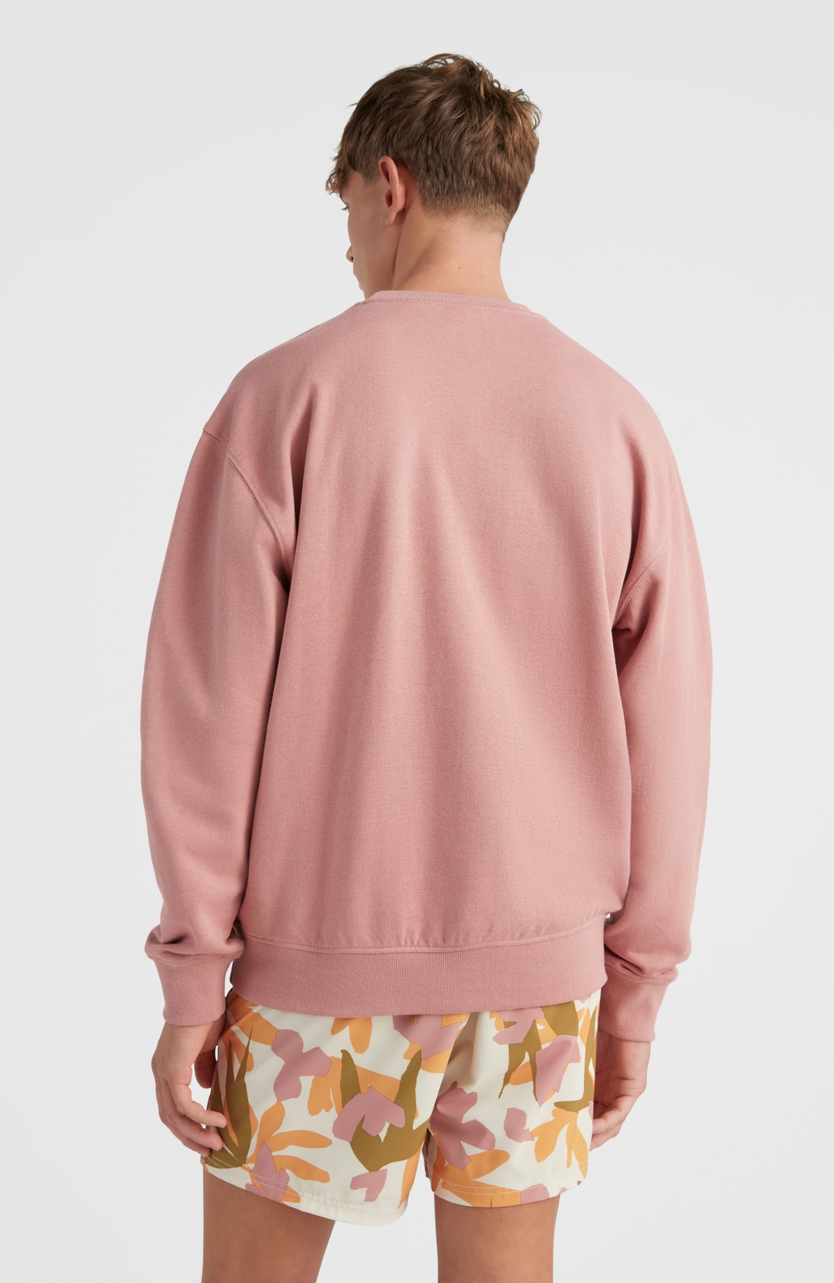 Camorro Crew Sweatshirt | Ash Rose