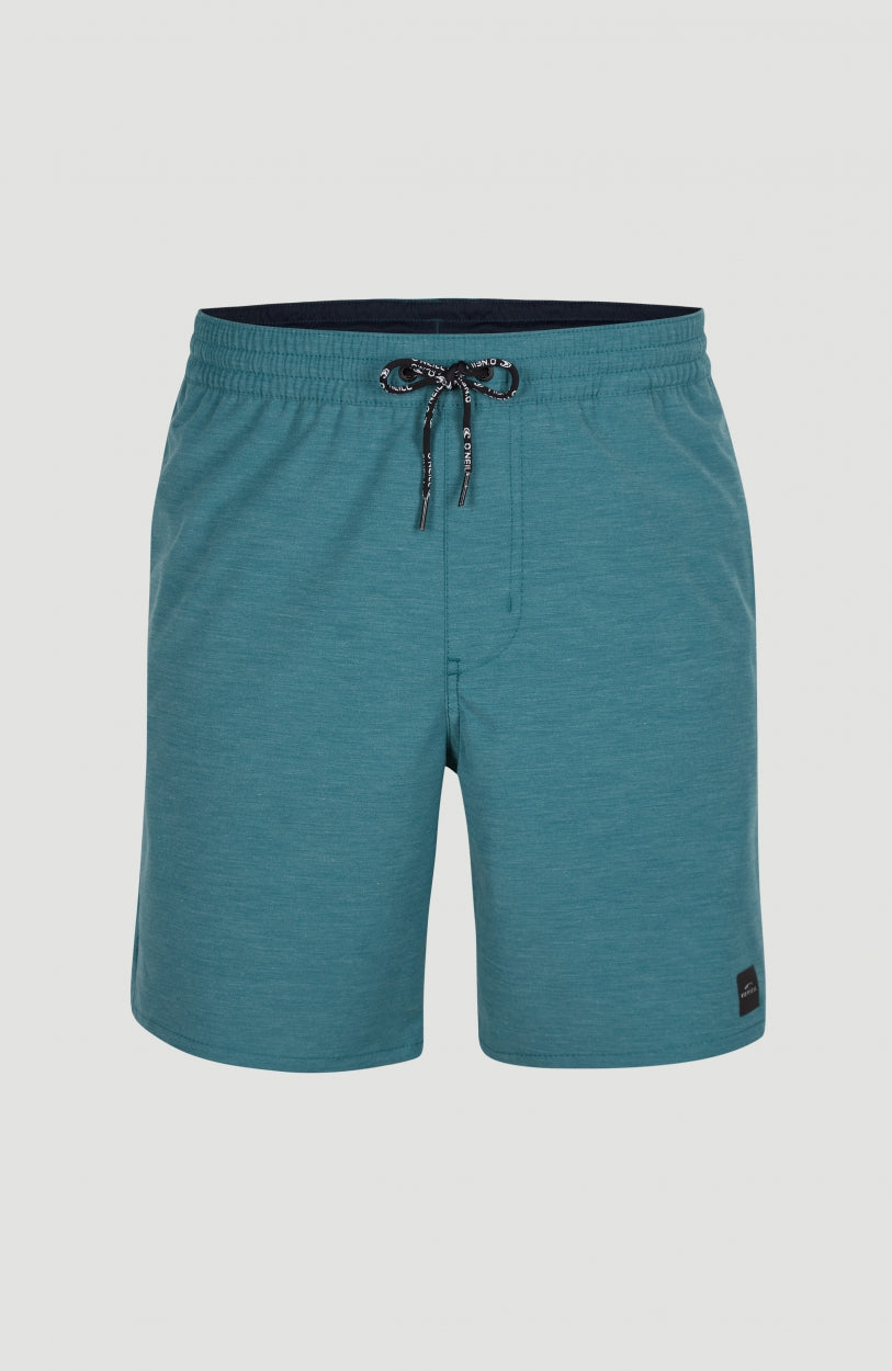 All Day Solid Hybrid Shorts | Blue Coral