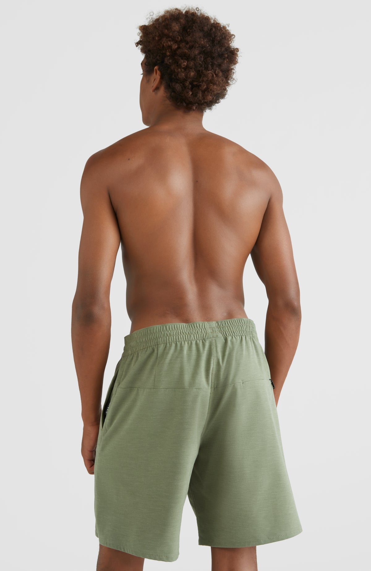All Day Solid Hybrid Shorts | Deep Lichen Green