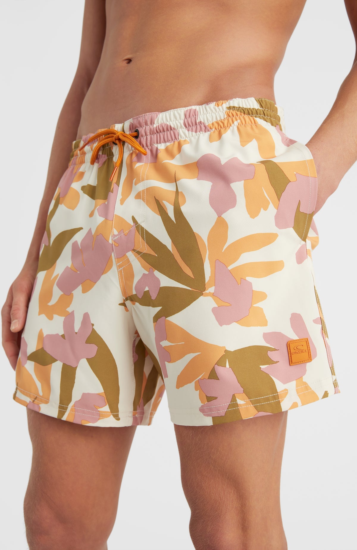 Cali Camorro 15'' Swim Shorts | Birch Art Flower