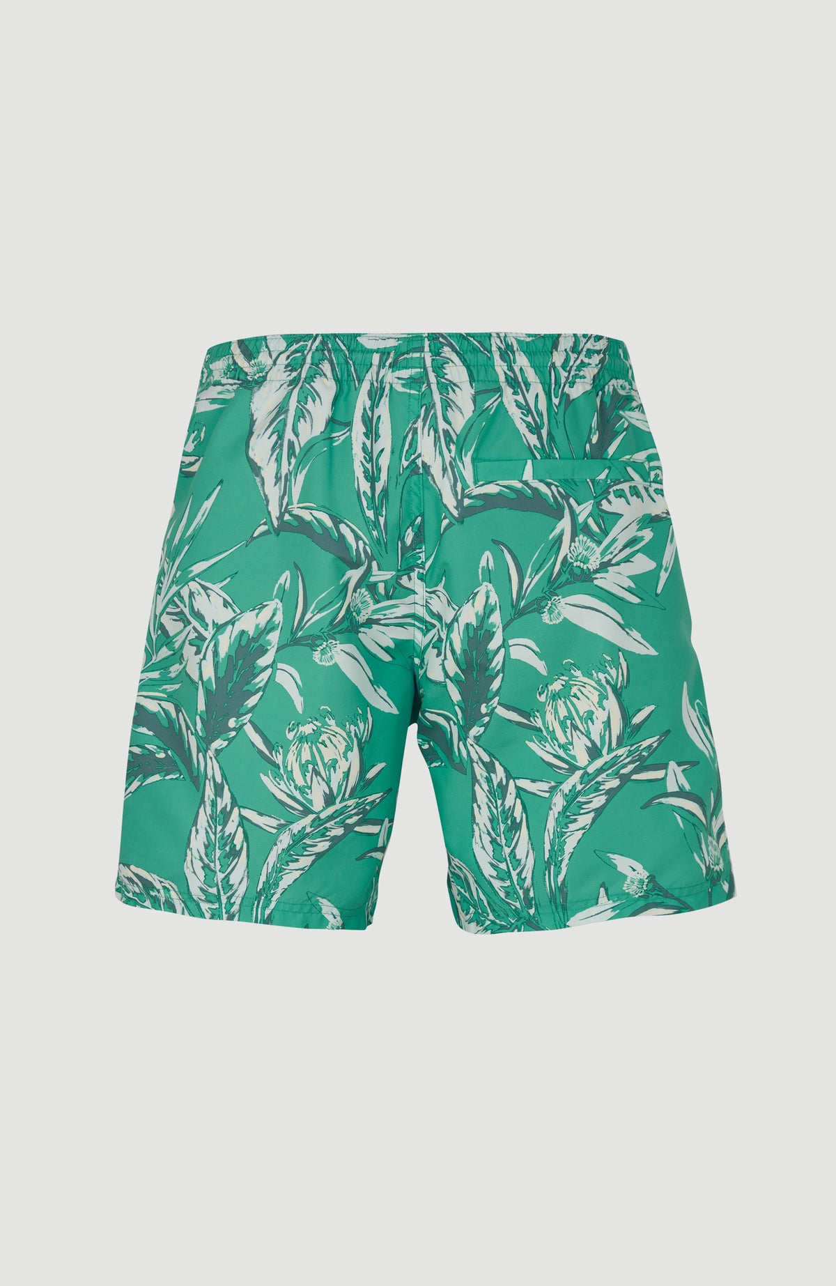 Cali Floral 16'' Swim Shorts | Green Tonal Flower