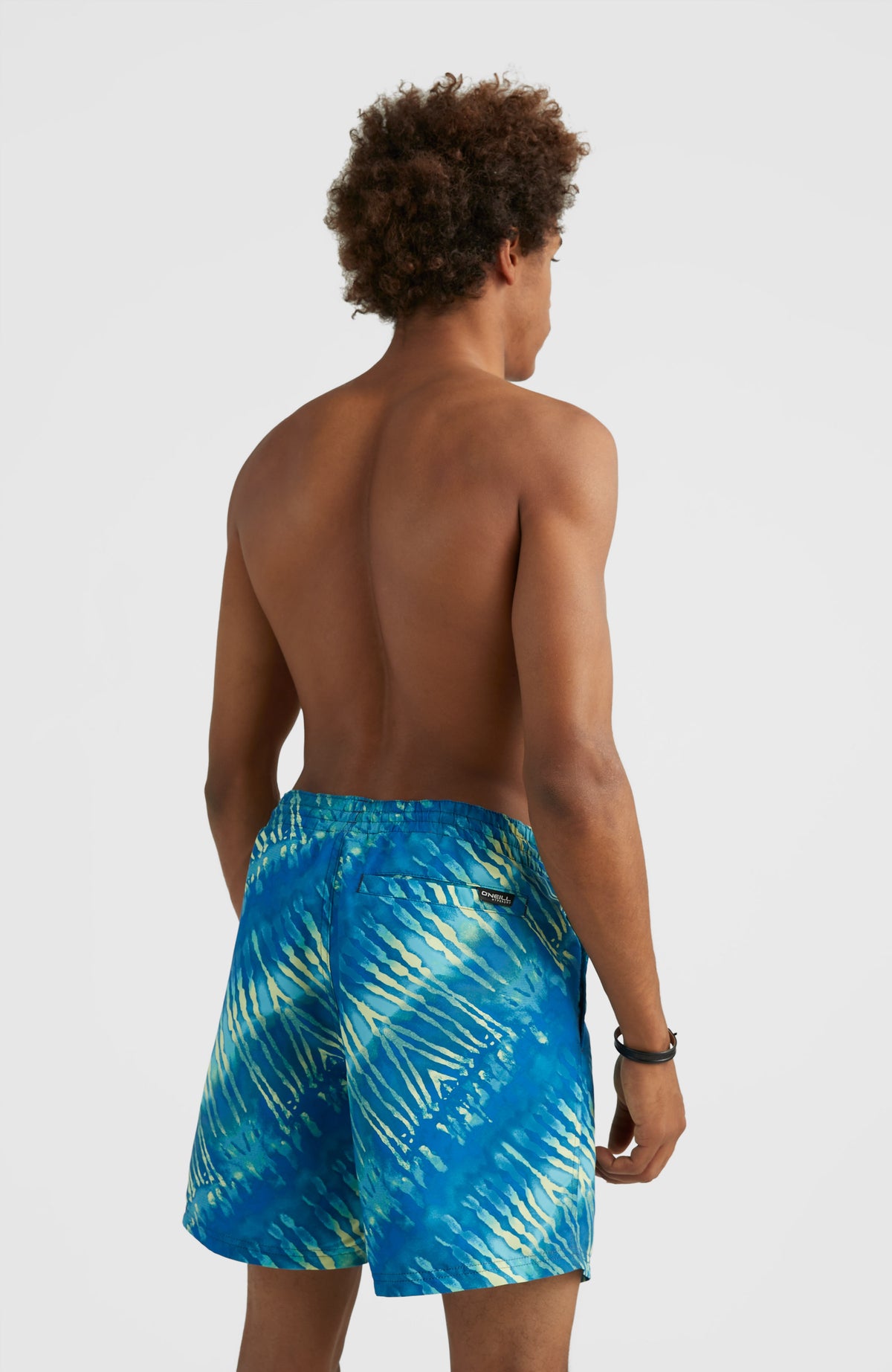Cali Melting 16'' Swim Shorts | Bright Blue Tie Dye