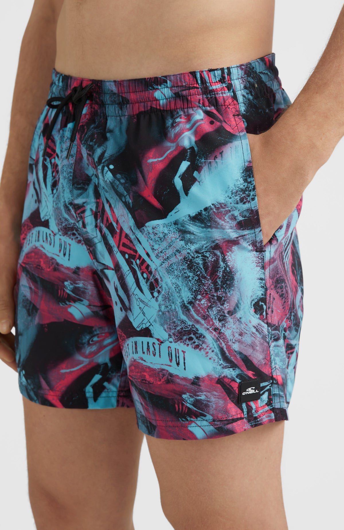 Cali Crazy 16'' Swim Shorts | Black Crazy Jack