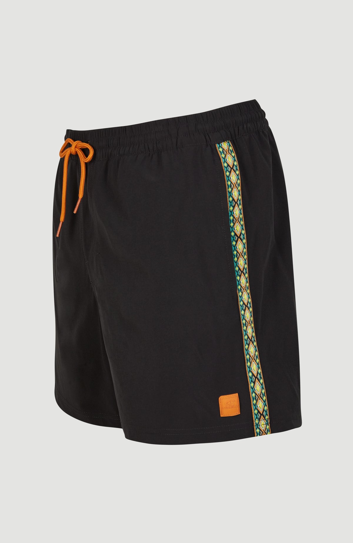 Cali Tape 15'' Swim Shorts | Black Out