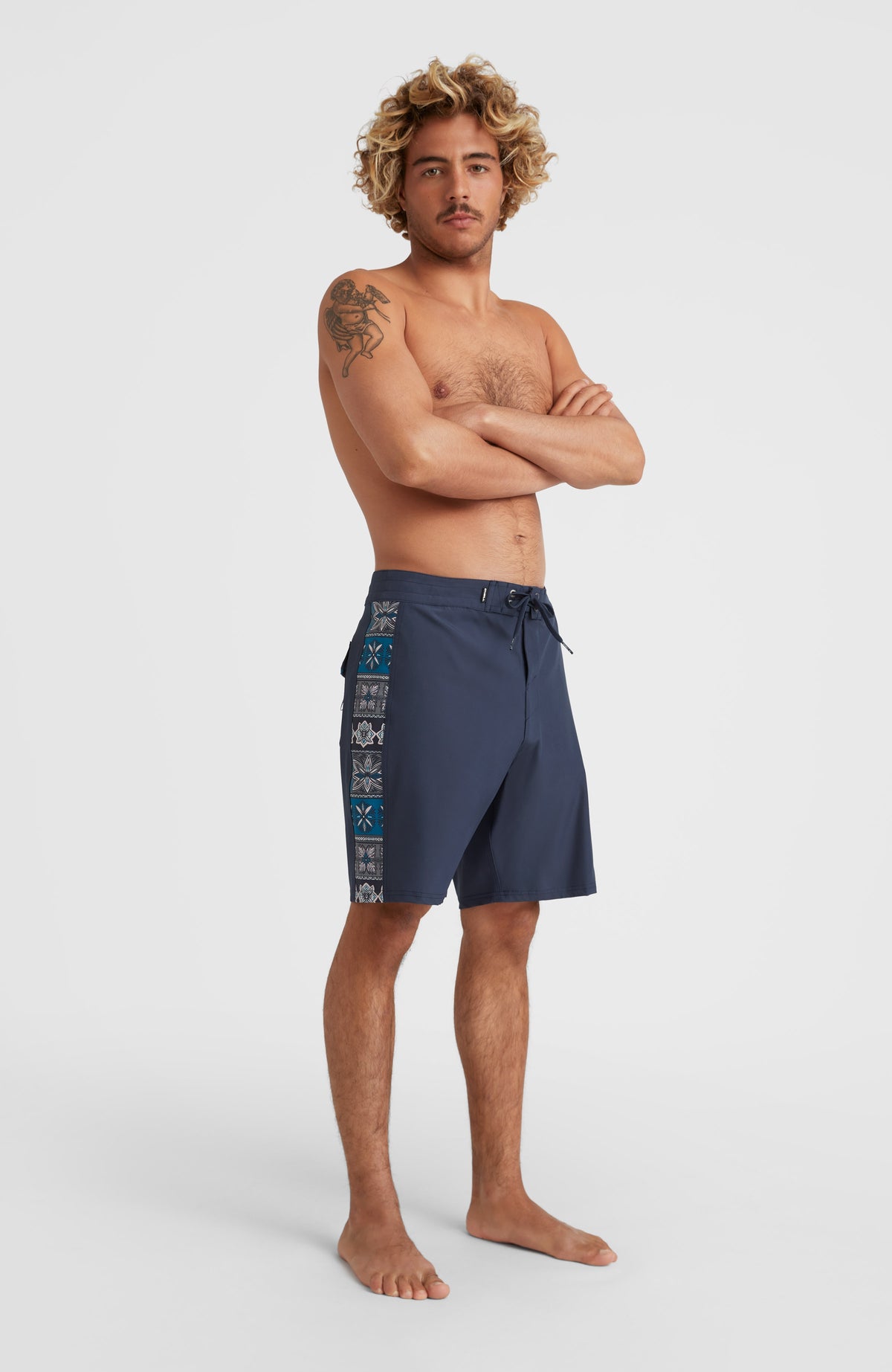 Mysto Side Panel 18'' Boardshorts | Outer Space