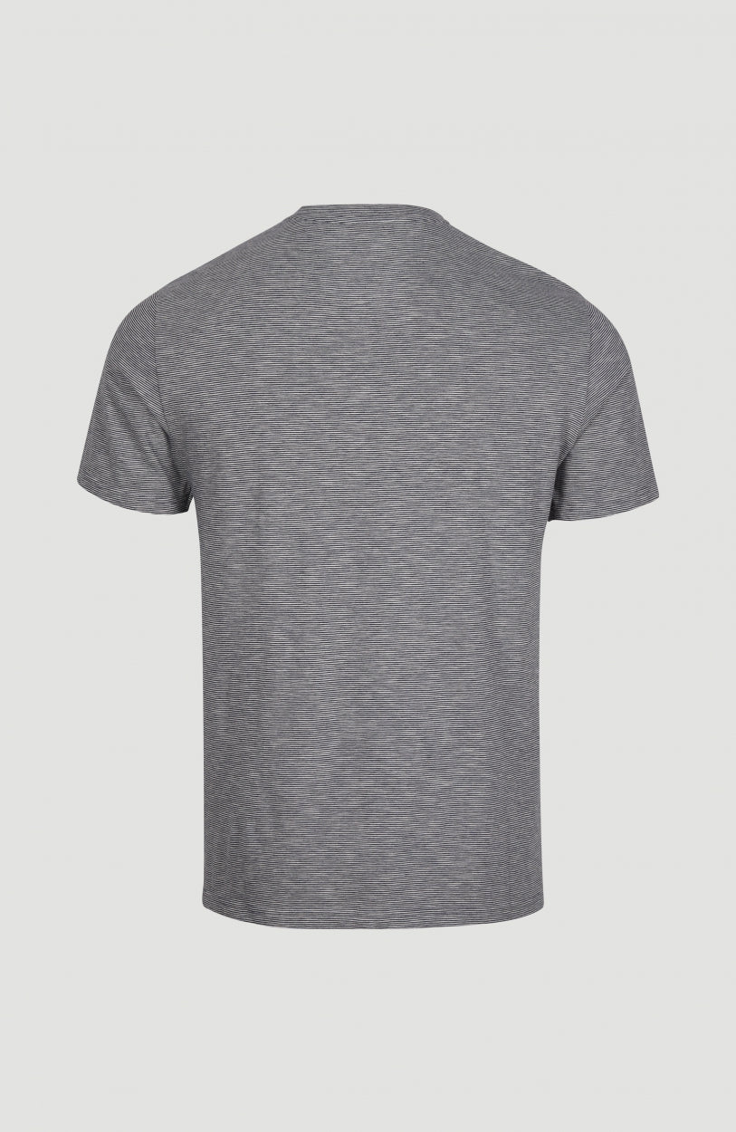 Mini Stripe T-Shirt | Ink Blue