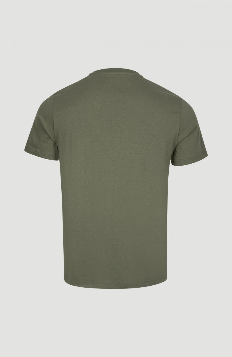 Diamond T-Shirt | Deep Lichen Green