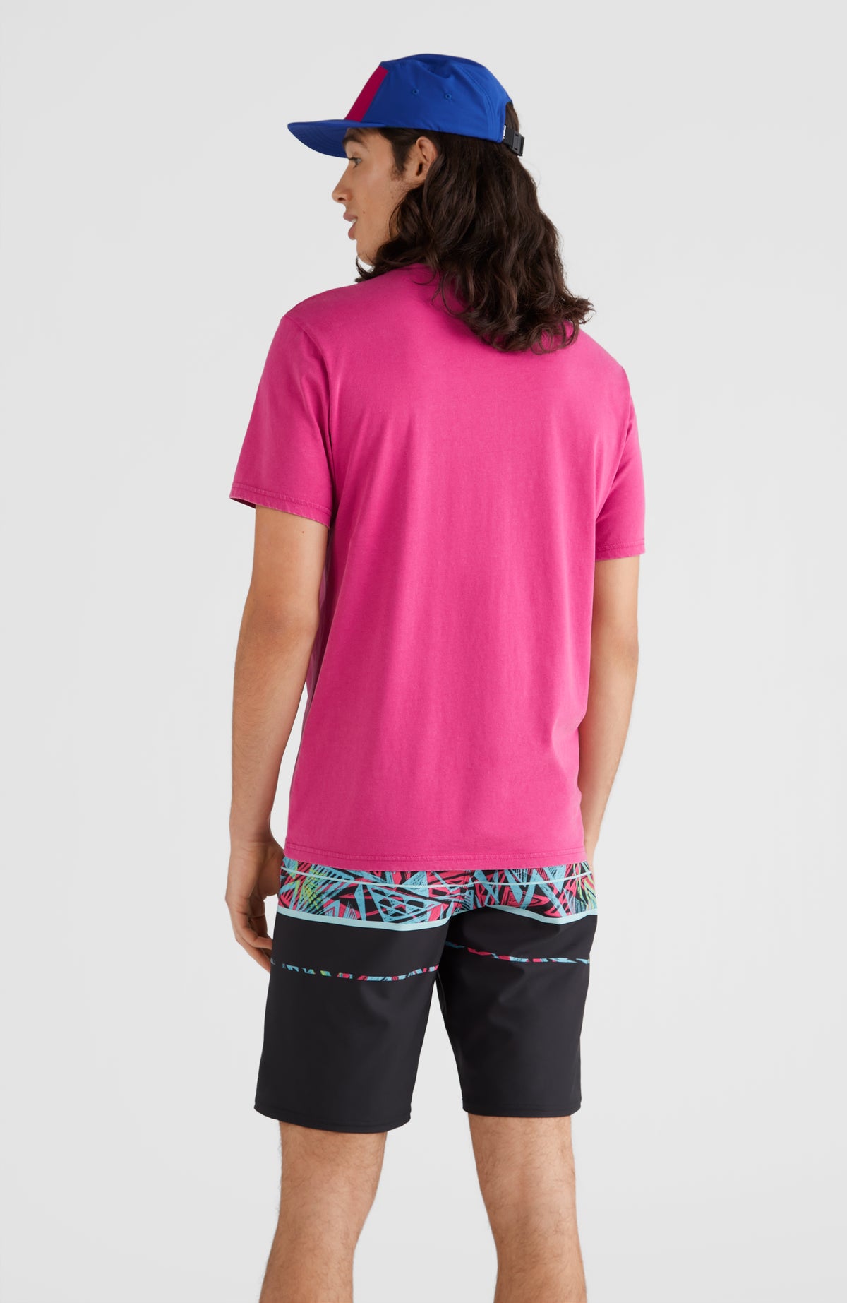 Bays T-Shirt | Fuchsia Red