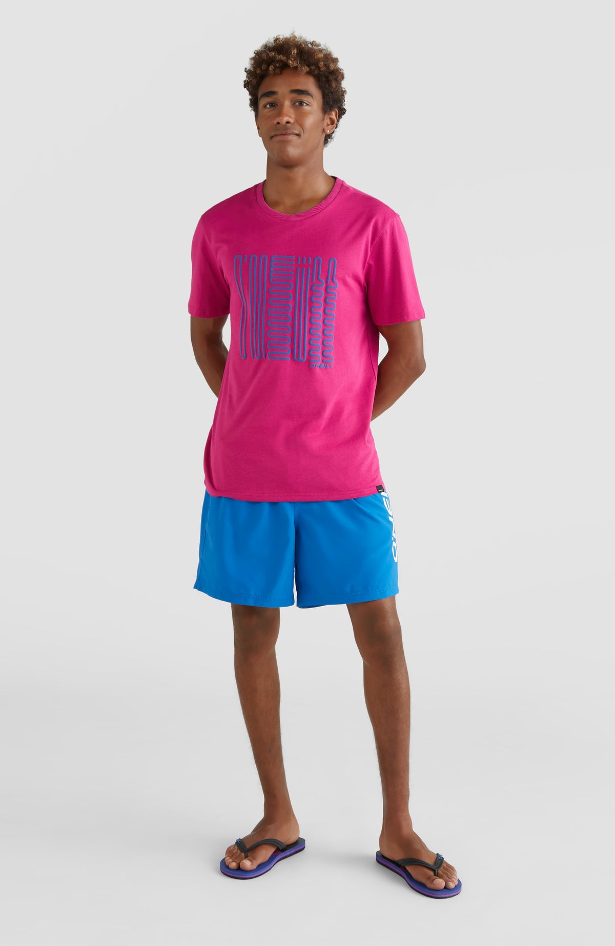 Swell T-Shirt | Fuchsia Red