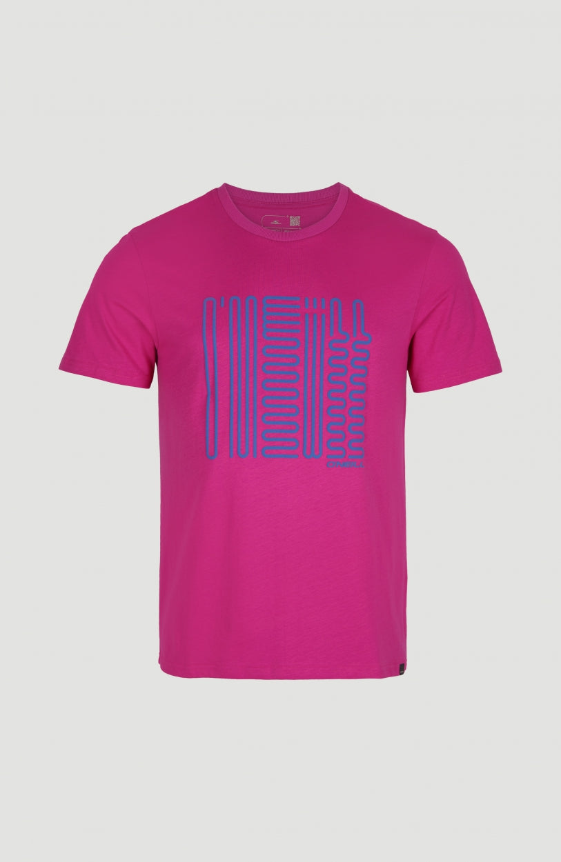 Swell T-Shirt | Fuchsia Red