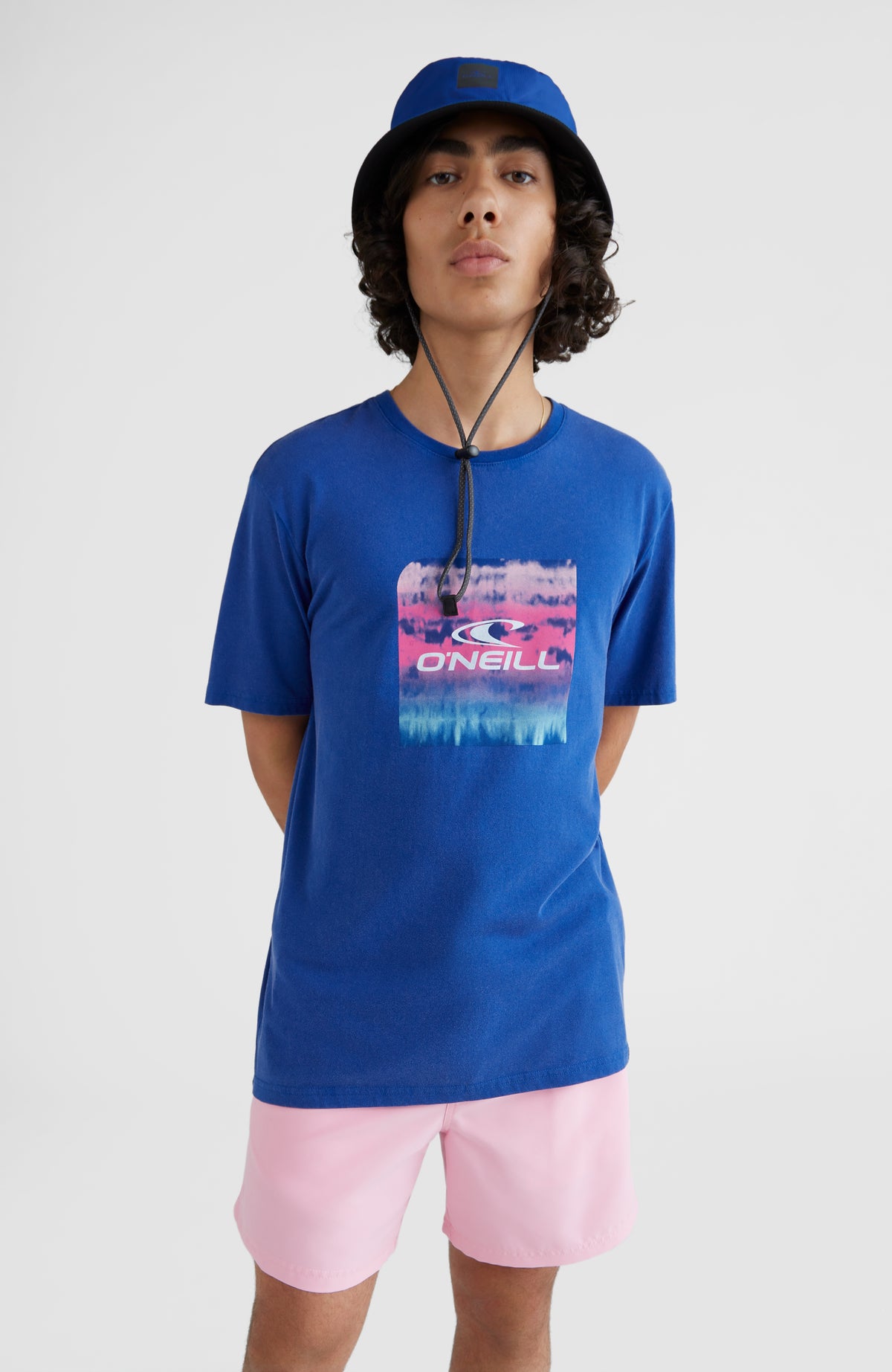 Cube Fill T-Shirt | Surf the web Blue