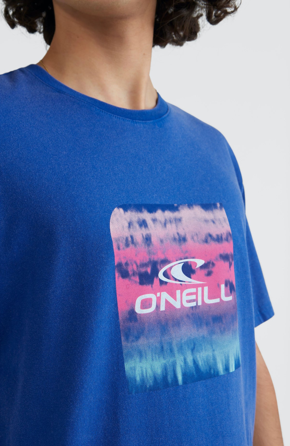 Cube Fill T-Shirt | Surf the web Blue