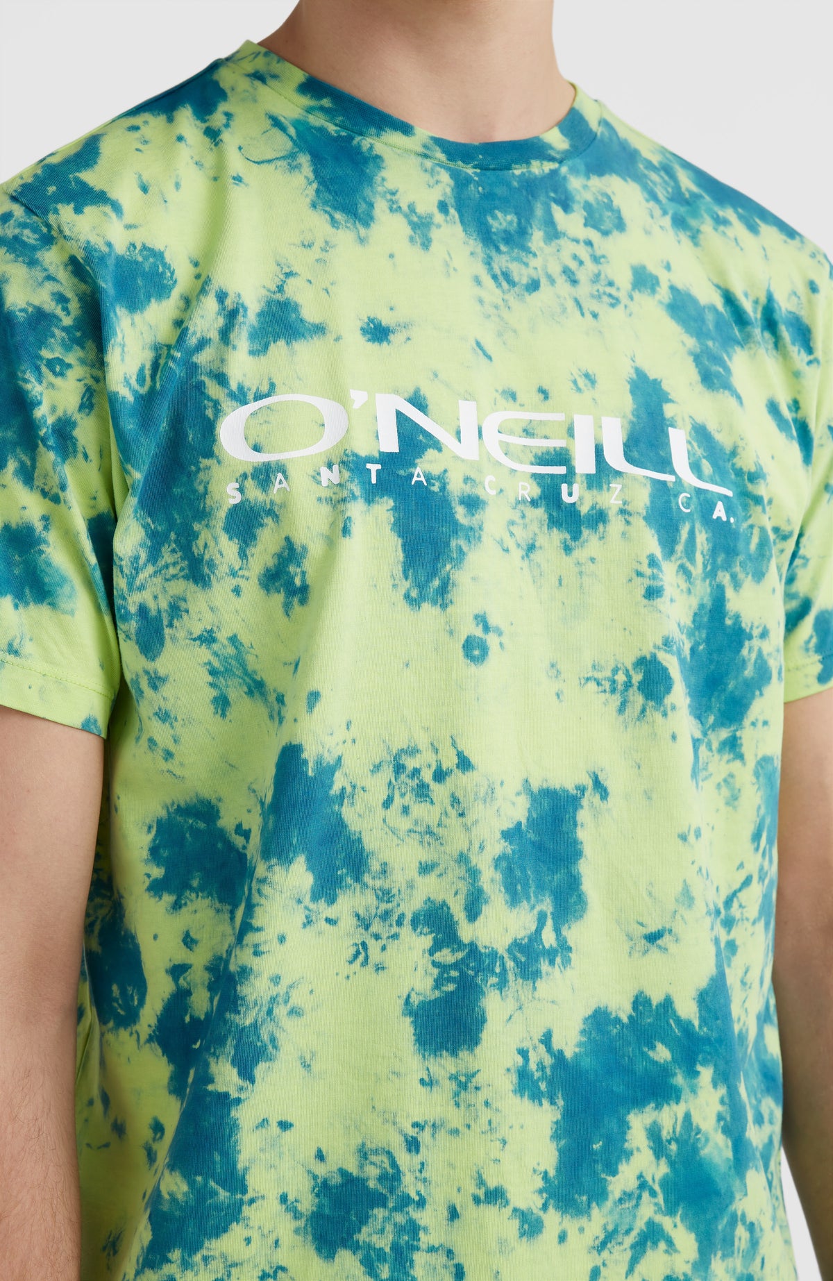 Oakes T-Shirt | Green Tie Dye