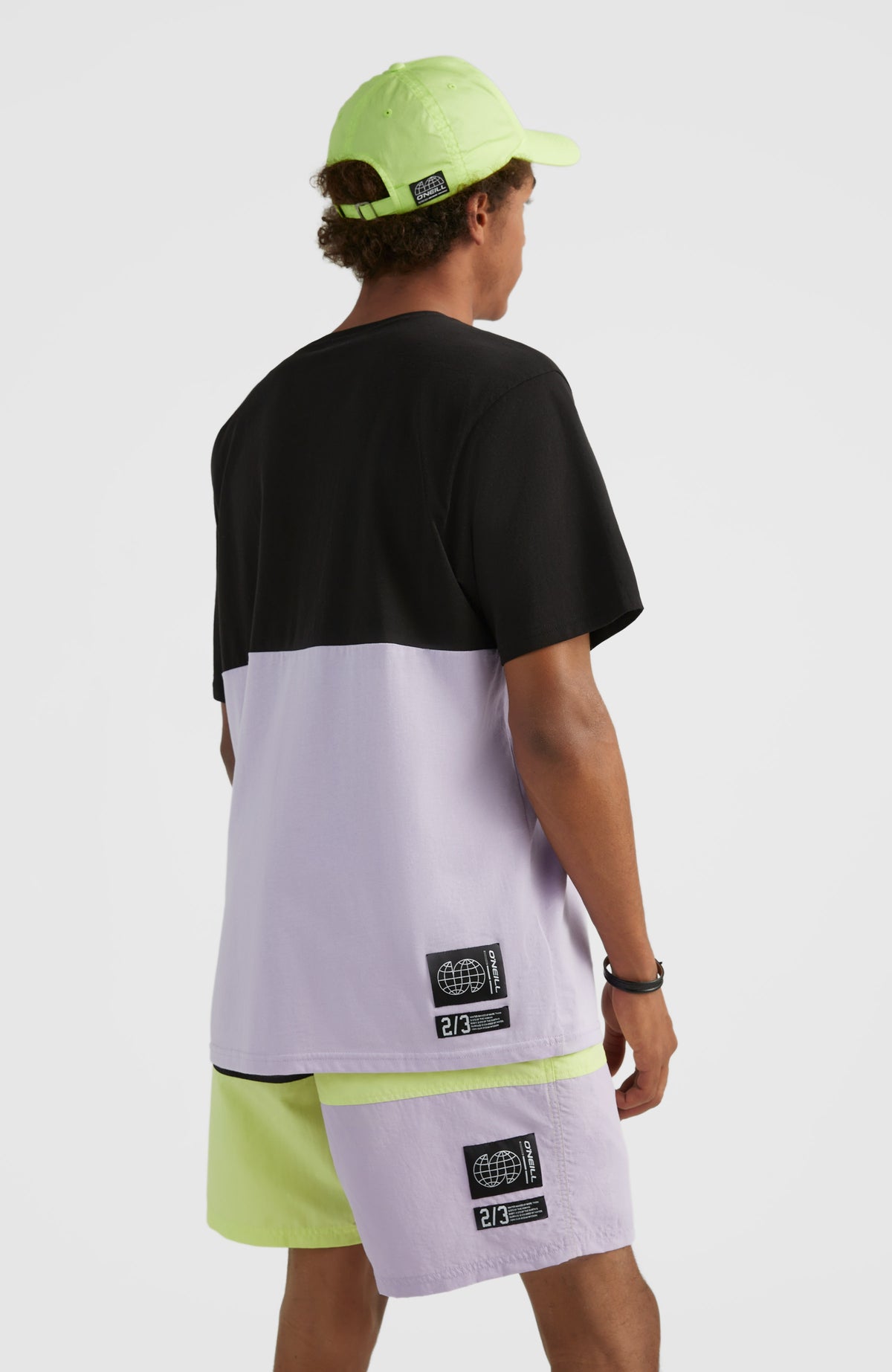 Corals T-Shirt | Black Out Colour Block