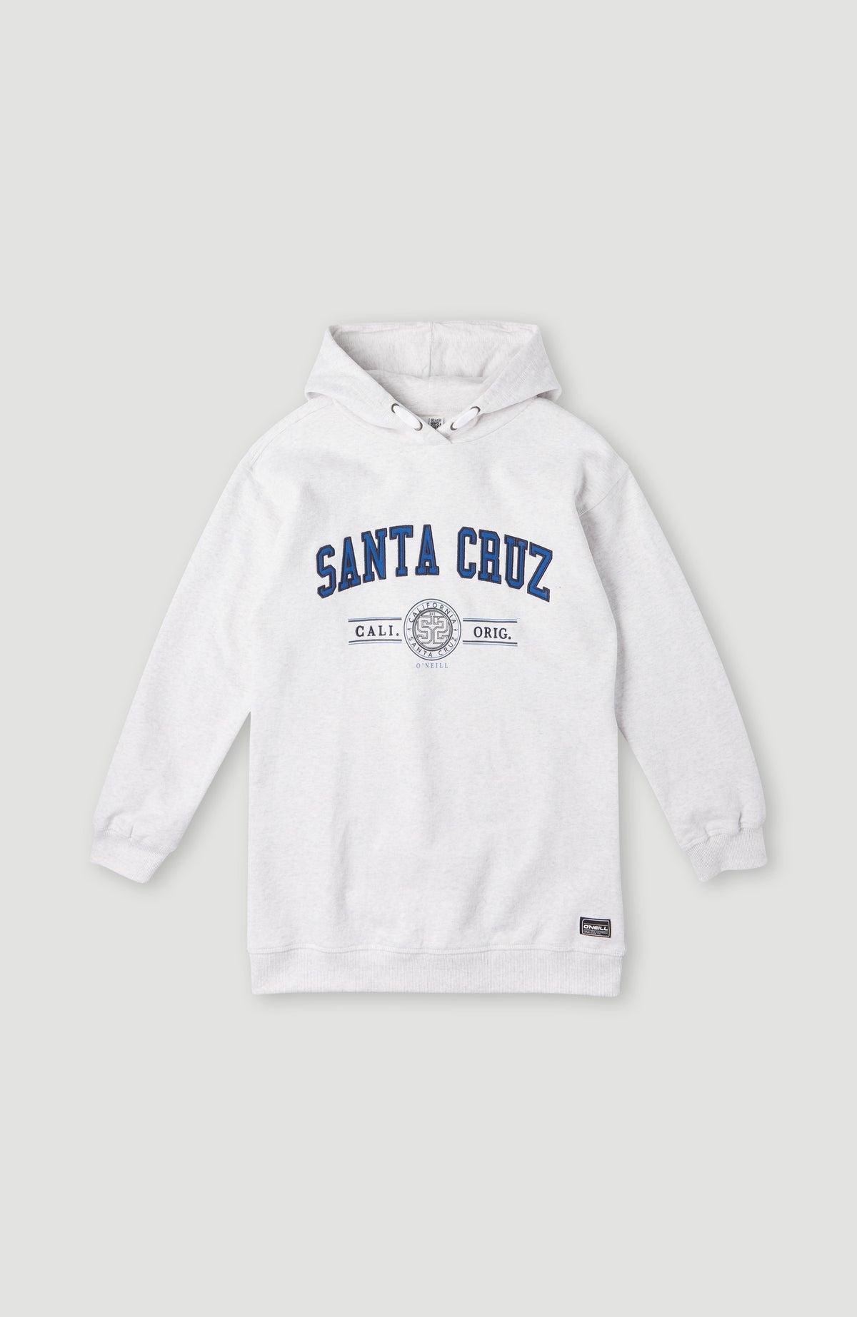 Surf State Sweat Mini Dress | White Melange