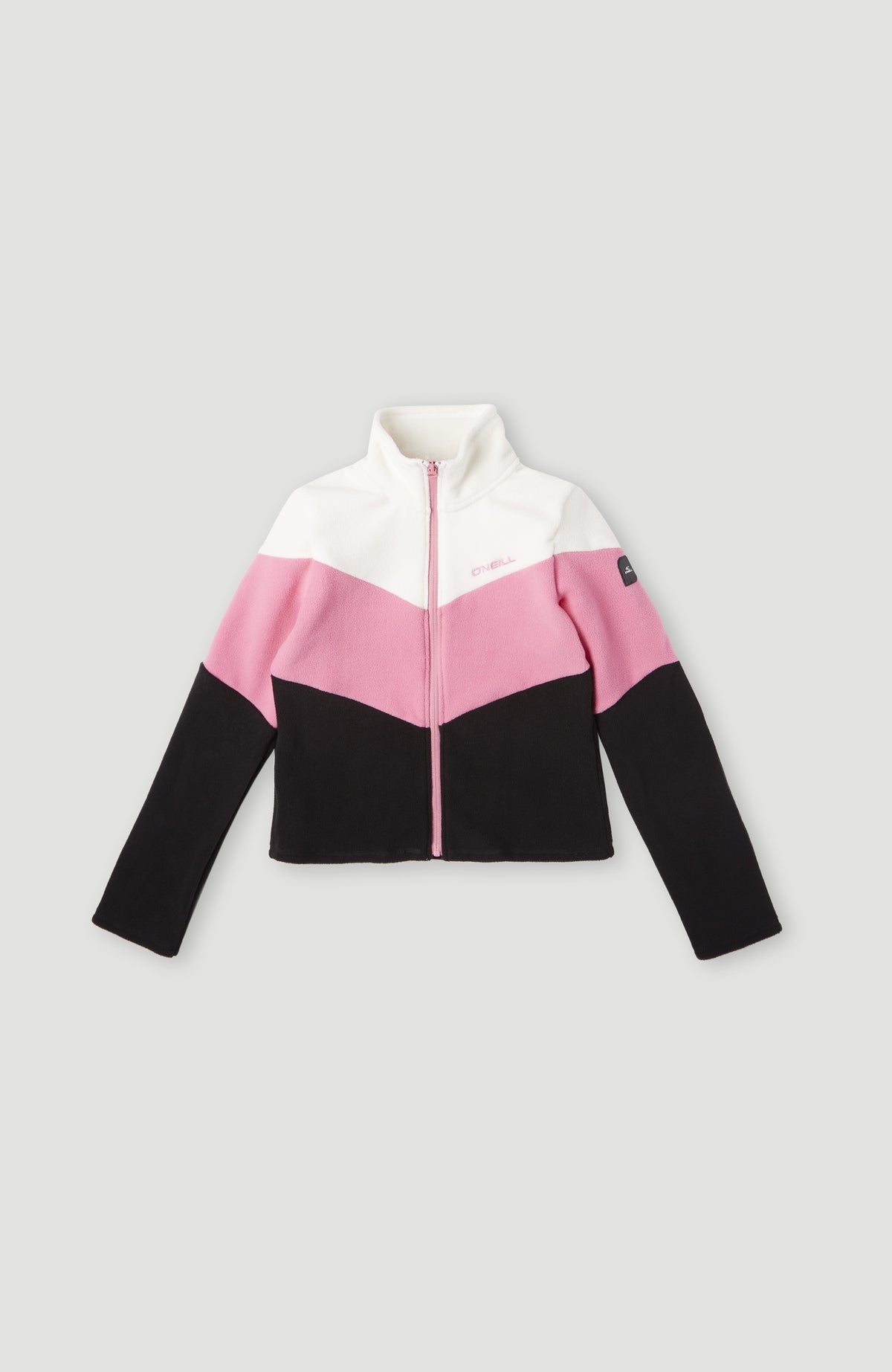 Diamond Fleece | Snow White Colour Block