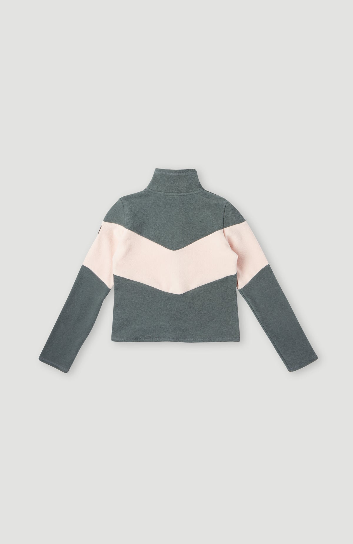 Diamond Fleece | Balsam Green Colour Block