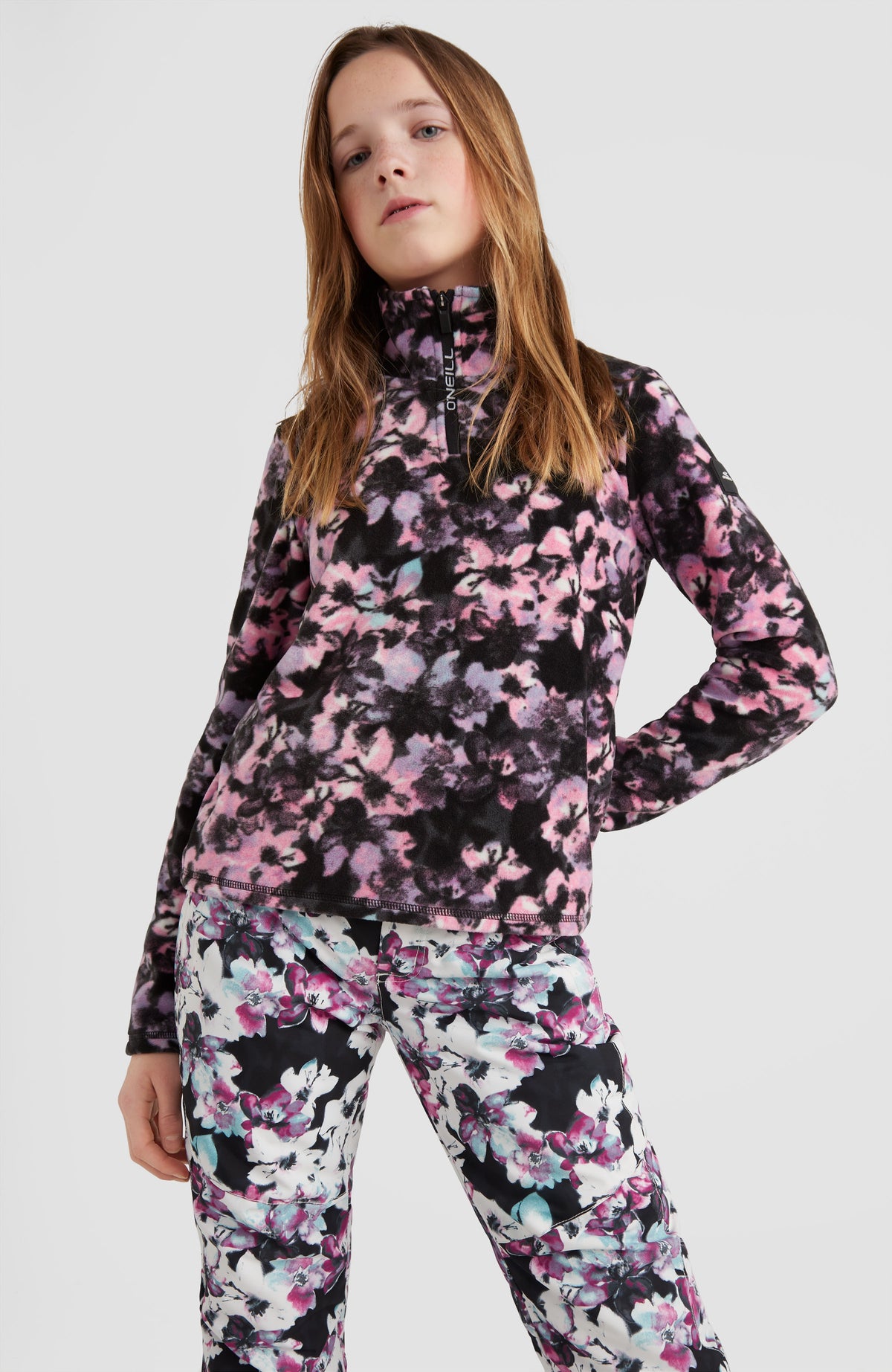 All Over Print O'Neill Fleece | Blue Ice Flower