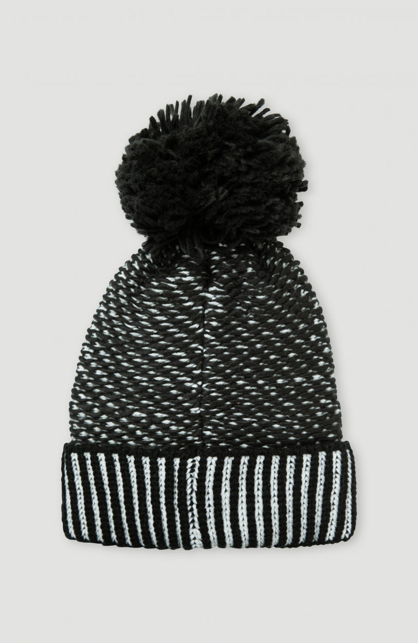 Chunky Beanie | Black Out Colour Block
