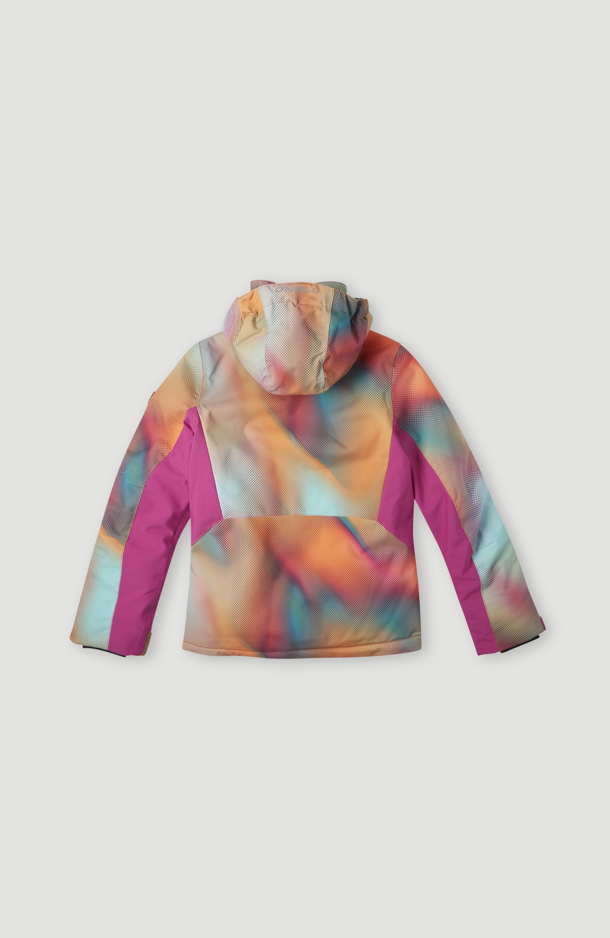 All Over Print Lite Snow Jacket | Dark Blue Fade Halftone