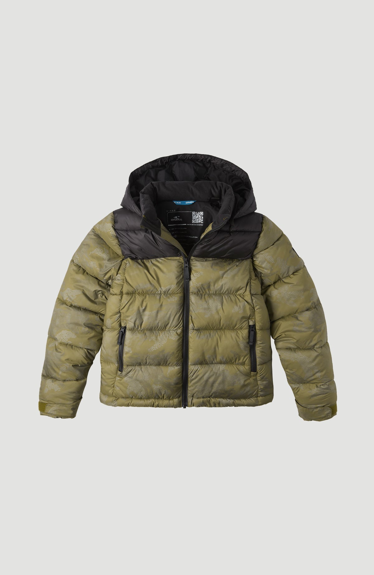 Puffer Jacket | Brown Camo