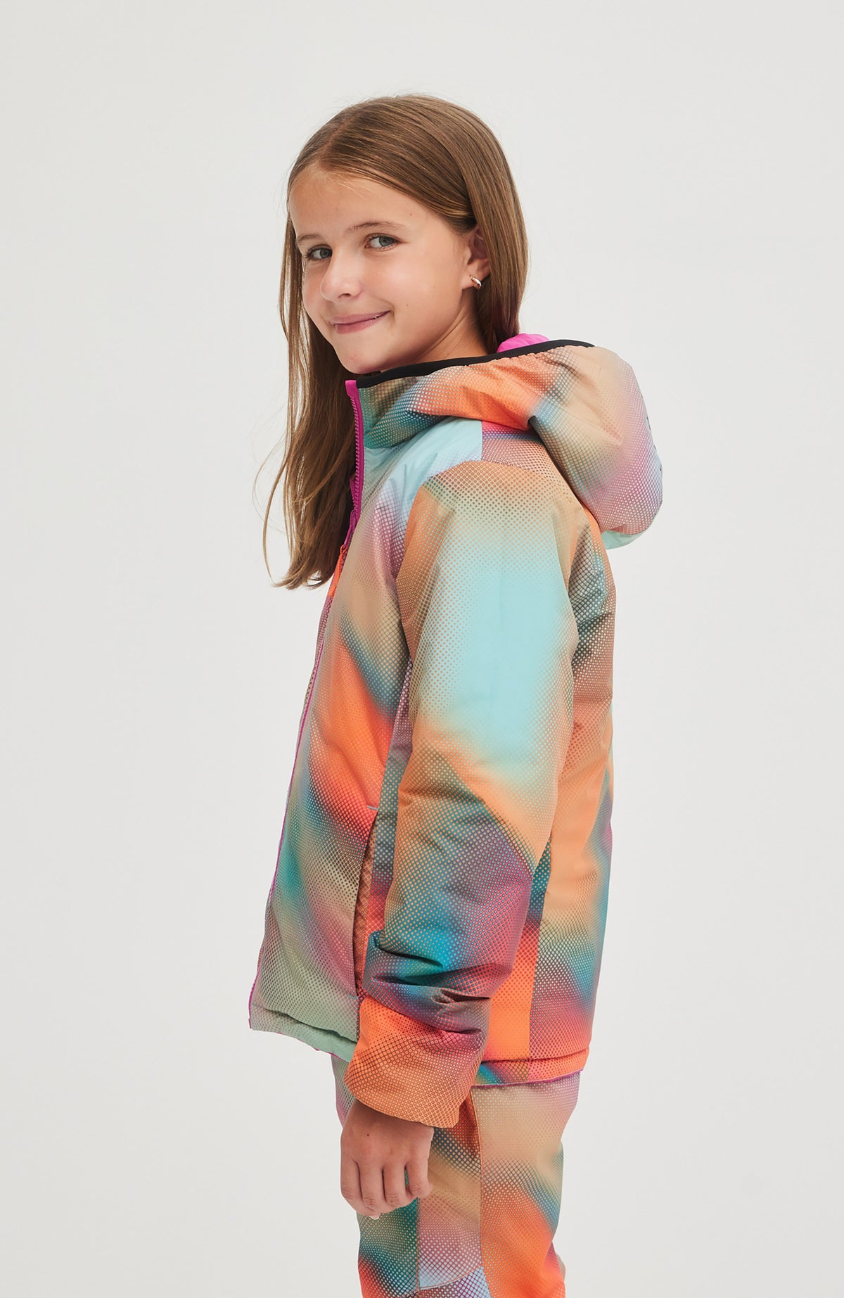 Back-To-School Reversible Jacket | Fuchsia Red