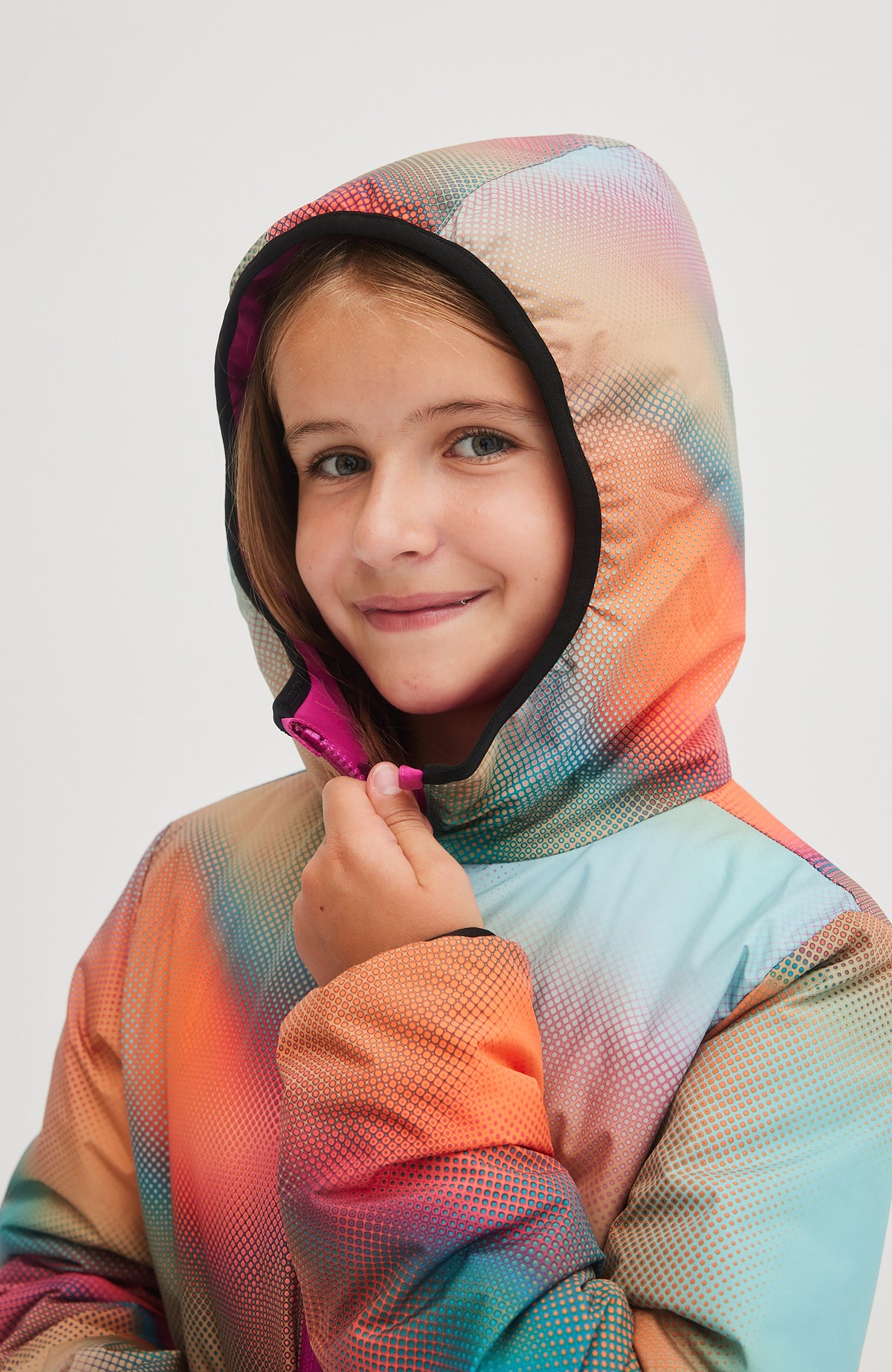 Back-To-School Reversible Jacket | Fuchsia Red