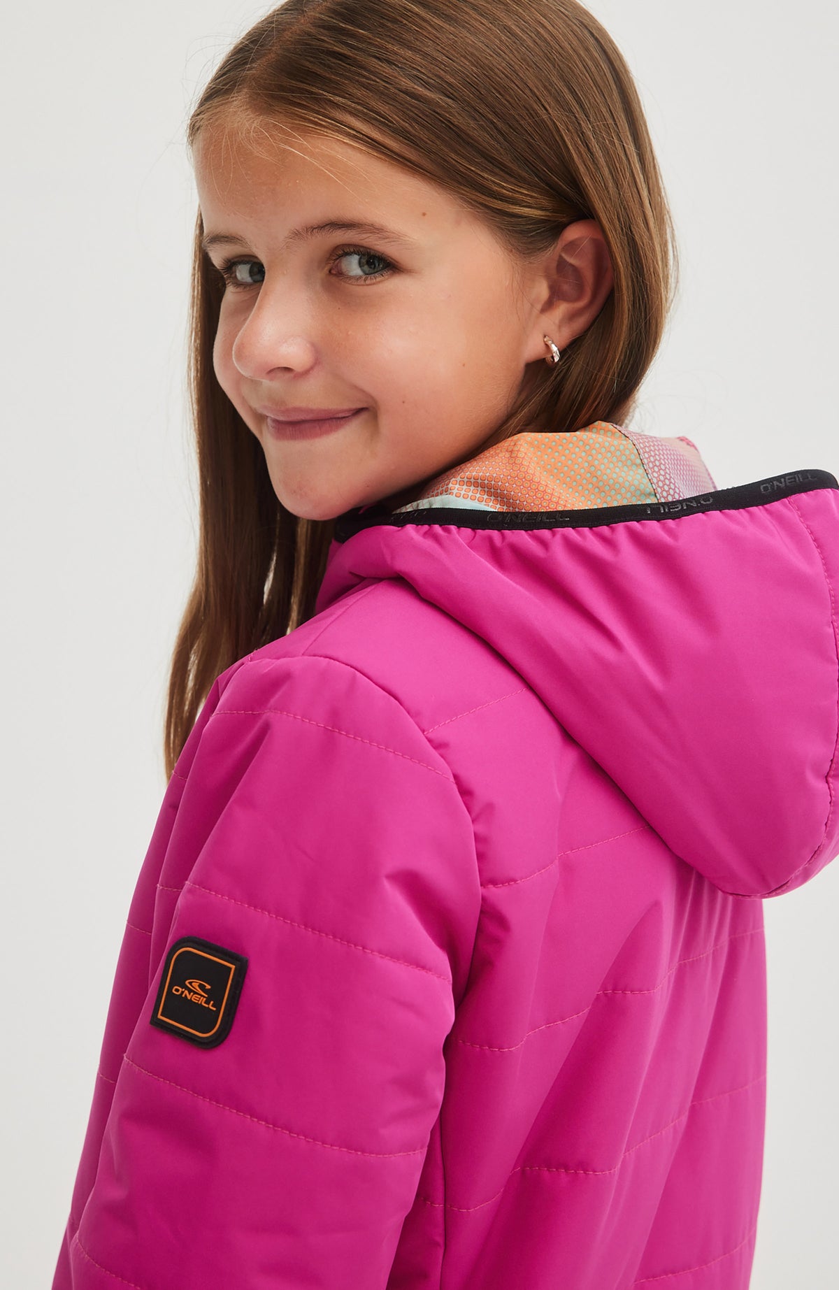 Back-To-School Reversible Jacket | Fuchsia Red