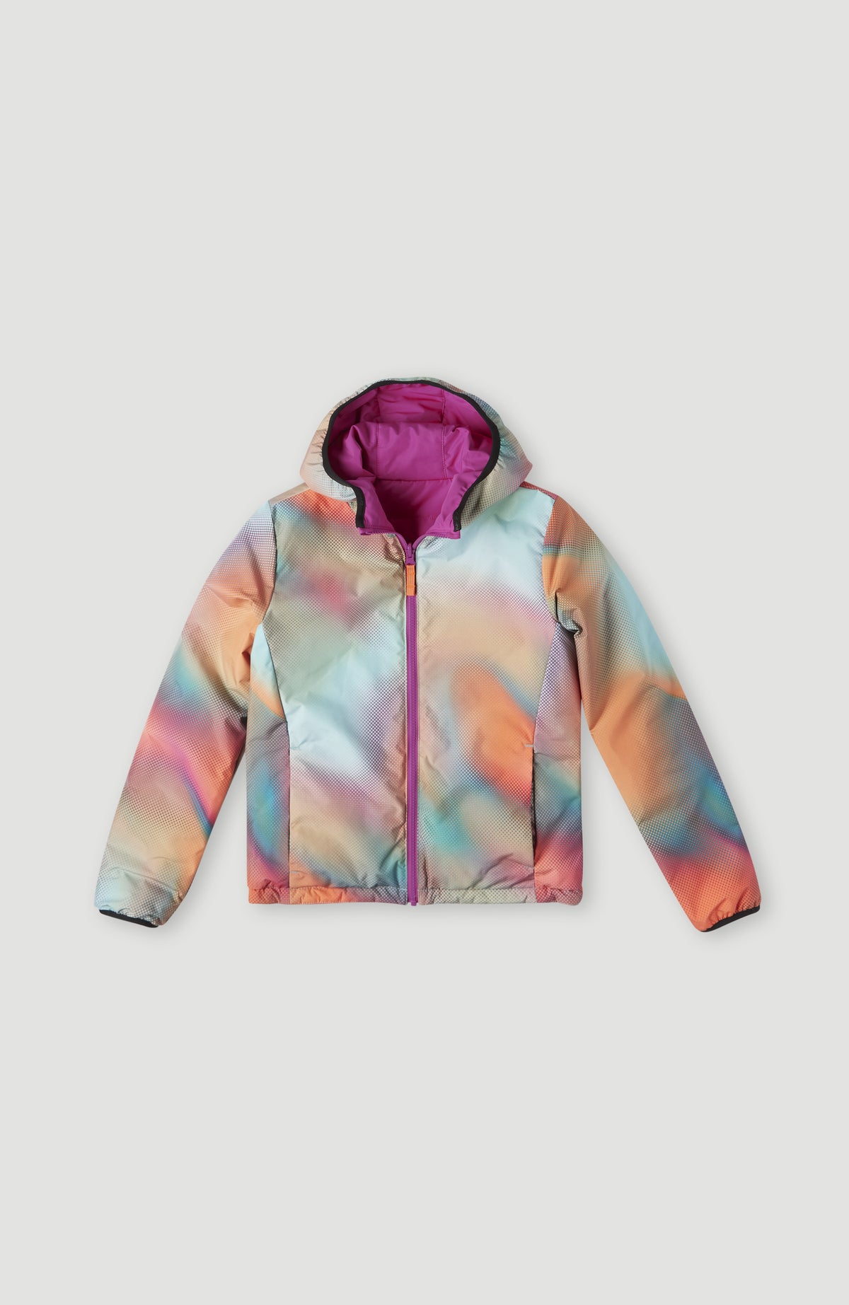 Back-To-School Reversible Jacket | Fuchsia Red