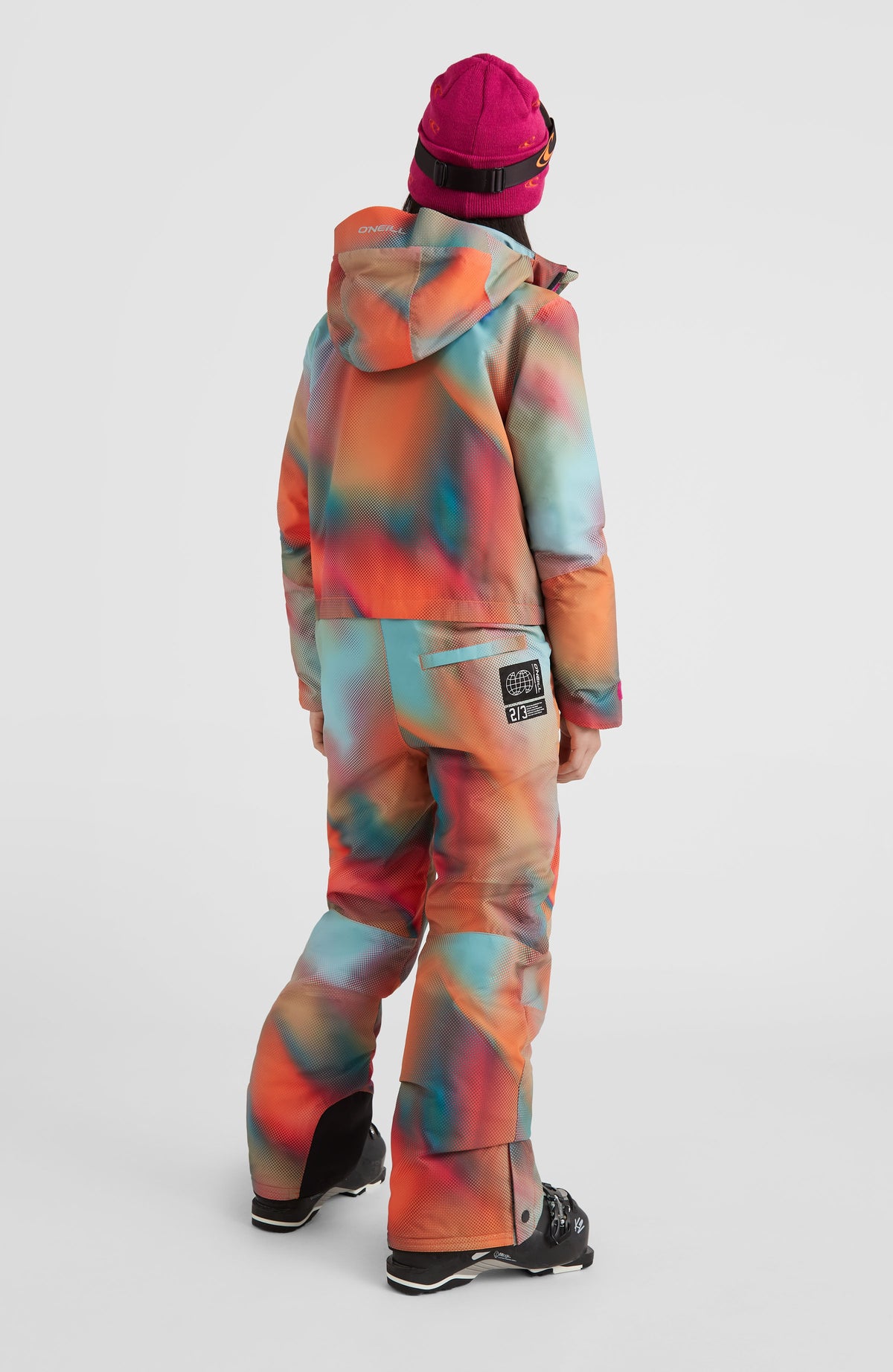 Full Snow Suit | Dark Blue Fade Halftone