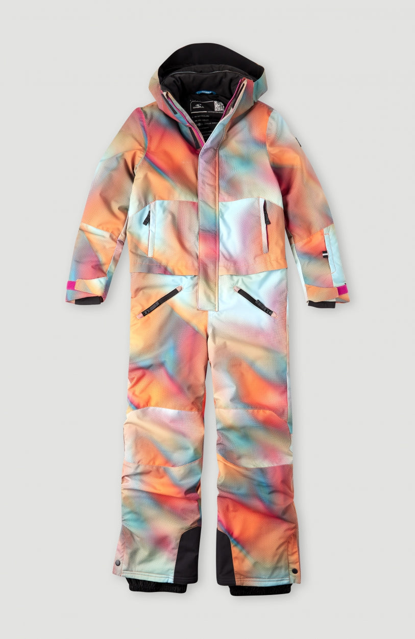Full Snow Suit | Dark Blue Fade Halftone