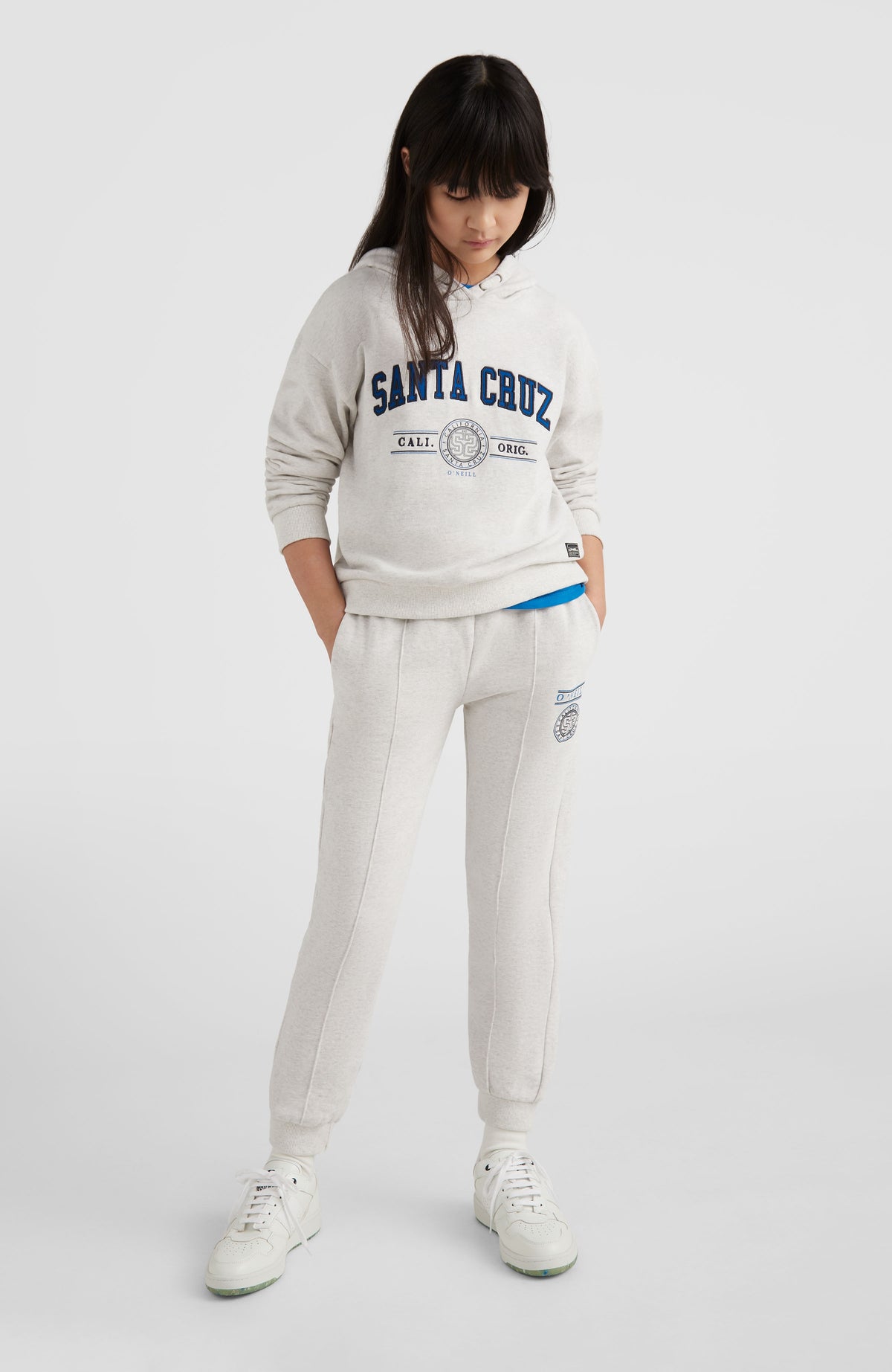 Surf State Sweatpants | White Melange