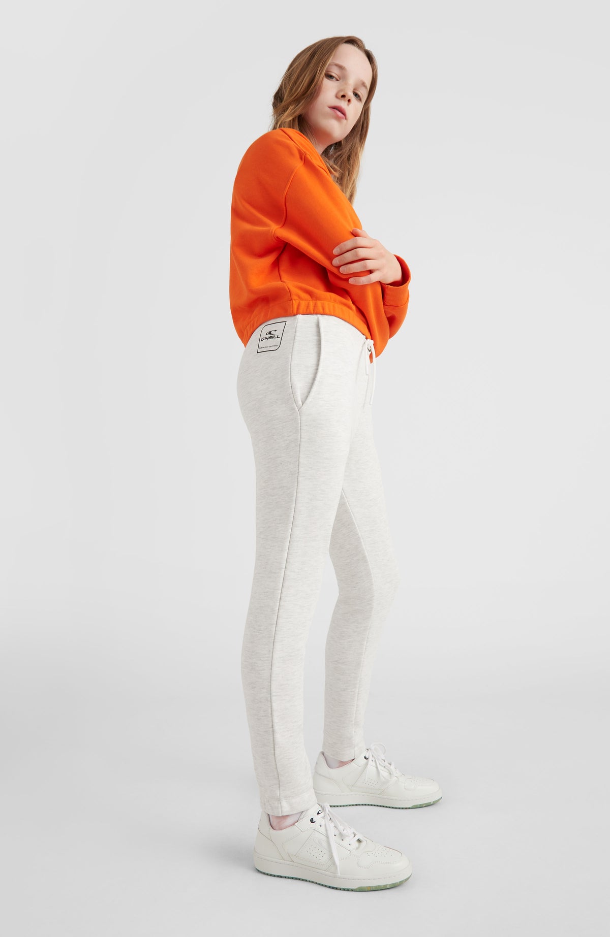 Cube Sweatpants | White Melange