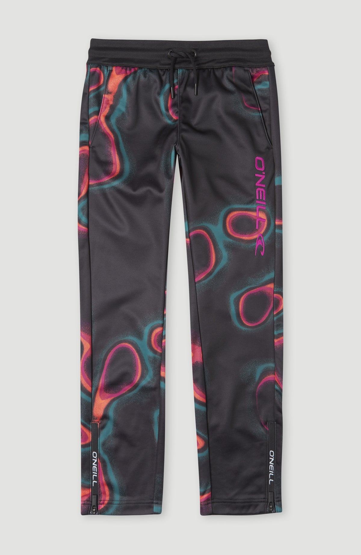 All Over Print Rutile Sweatpants | Black Heat Map