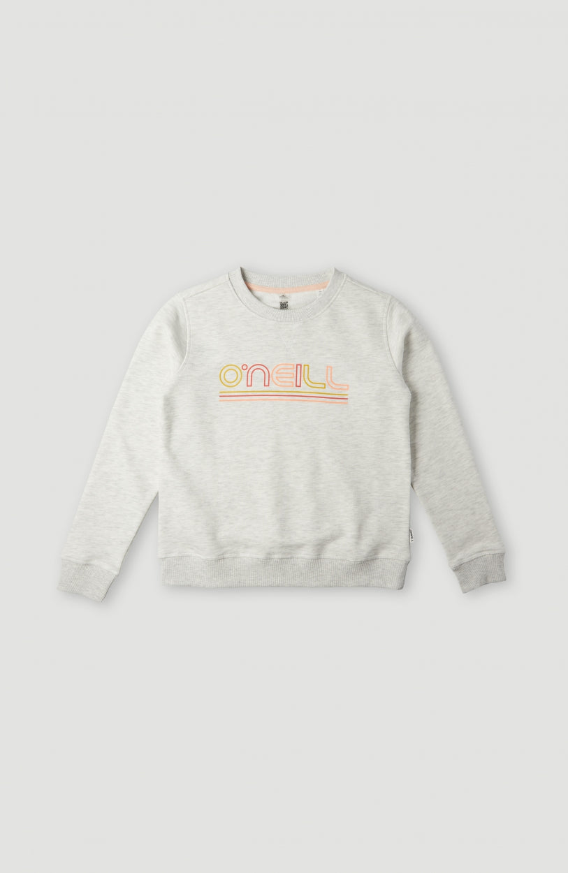 All Year Crew Sweatshirt | White Melange