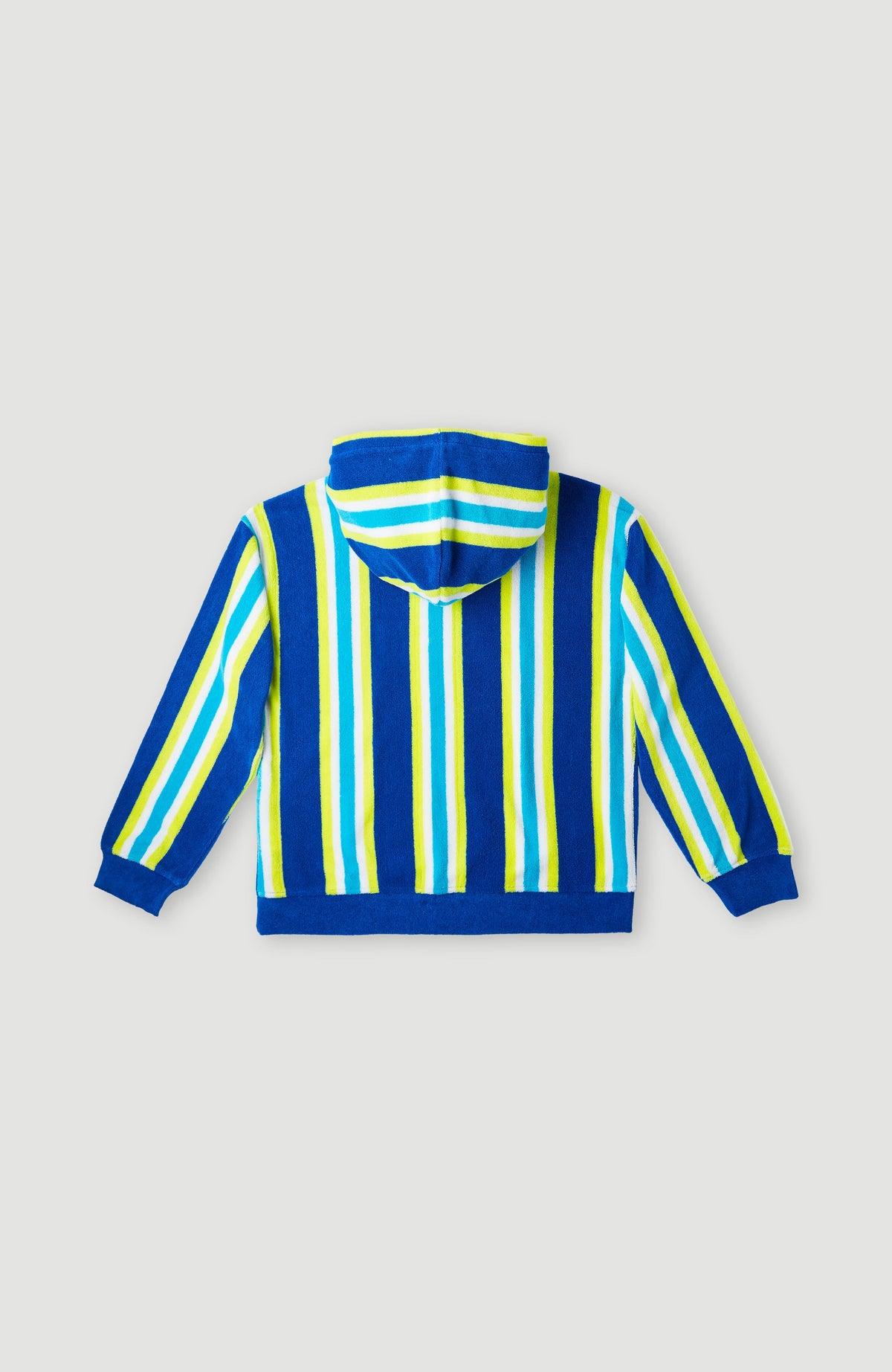 Brights Terry Hoodie | Blue Towel Stripe
