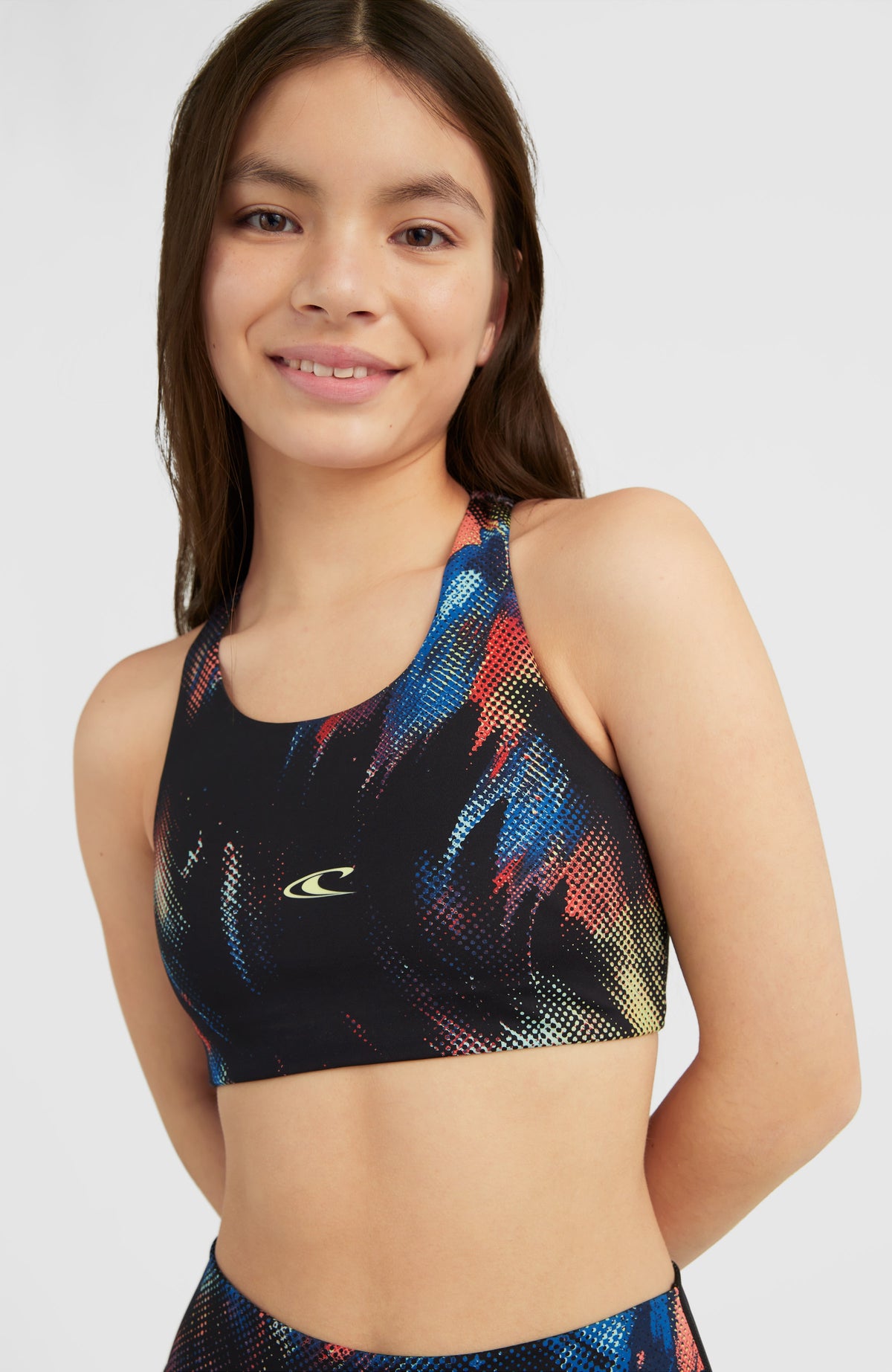 Active Sport Top | Black Future Fade