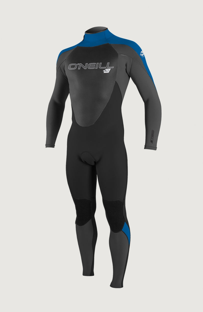 Epic 3/2mm Back Zip Full Wetsuit | BLK/GRAPH/OCEAN