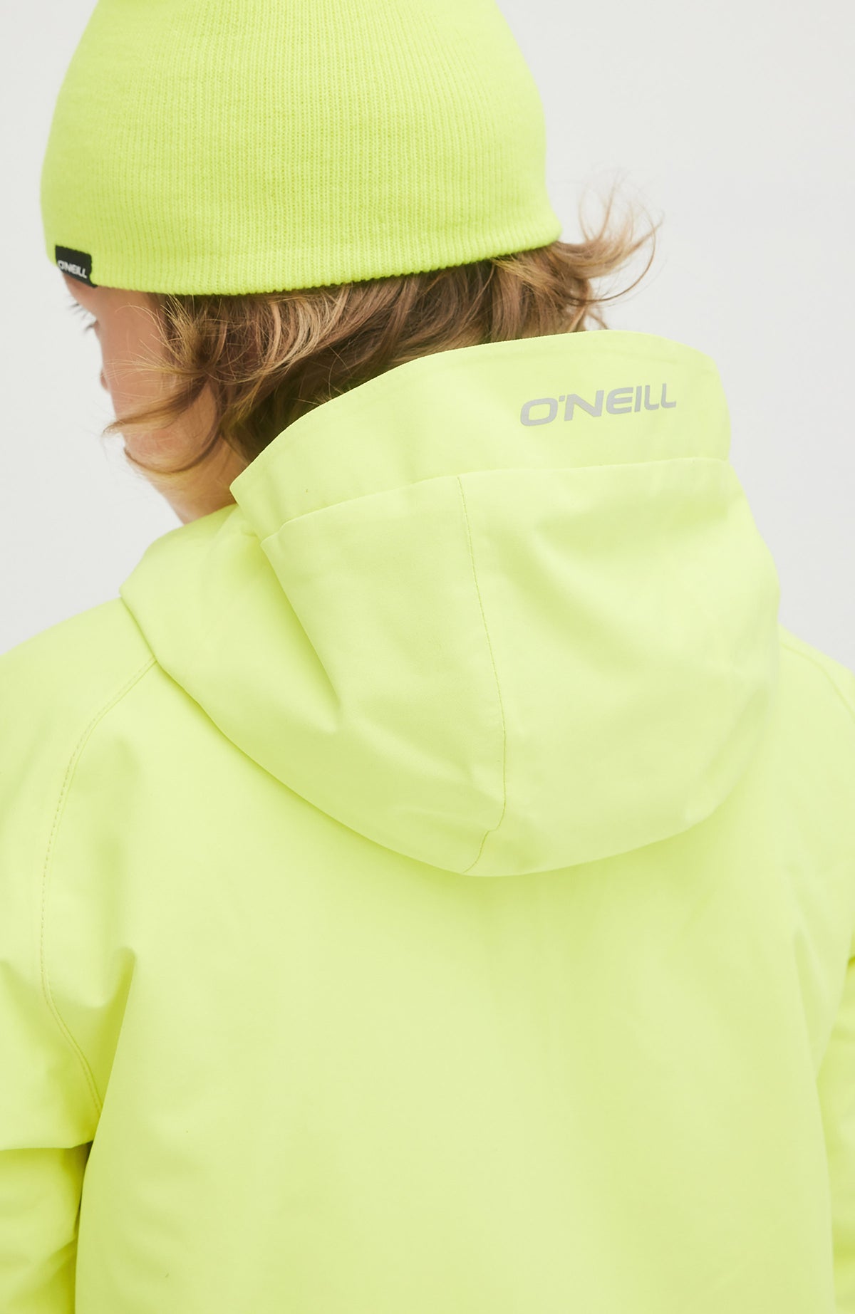 Anorak Snow Jacket | Pyranine Yellow Colour Block