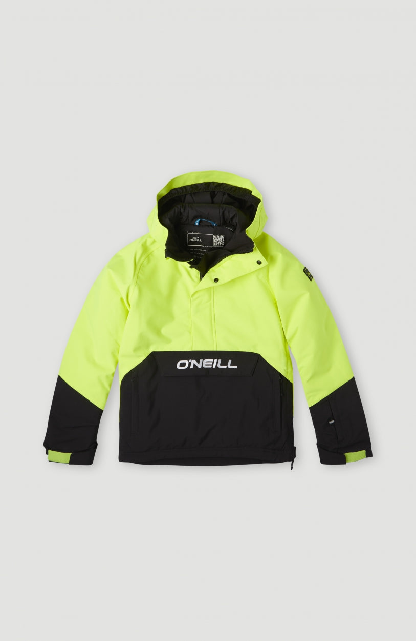 Anorak Snow Jacket | Pyranine Yellow Colour Block