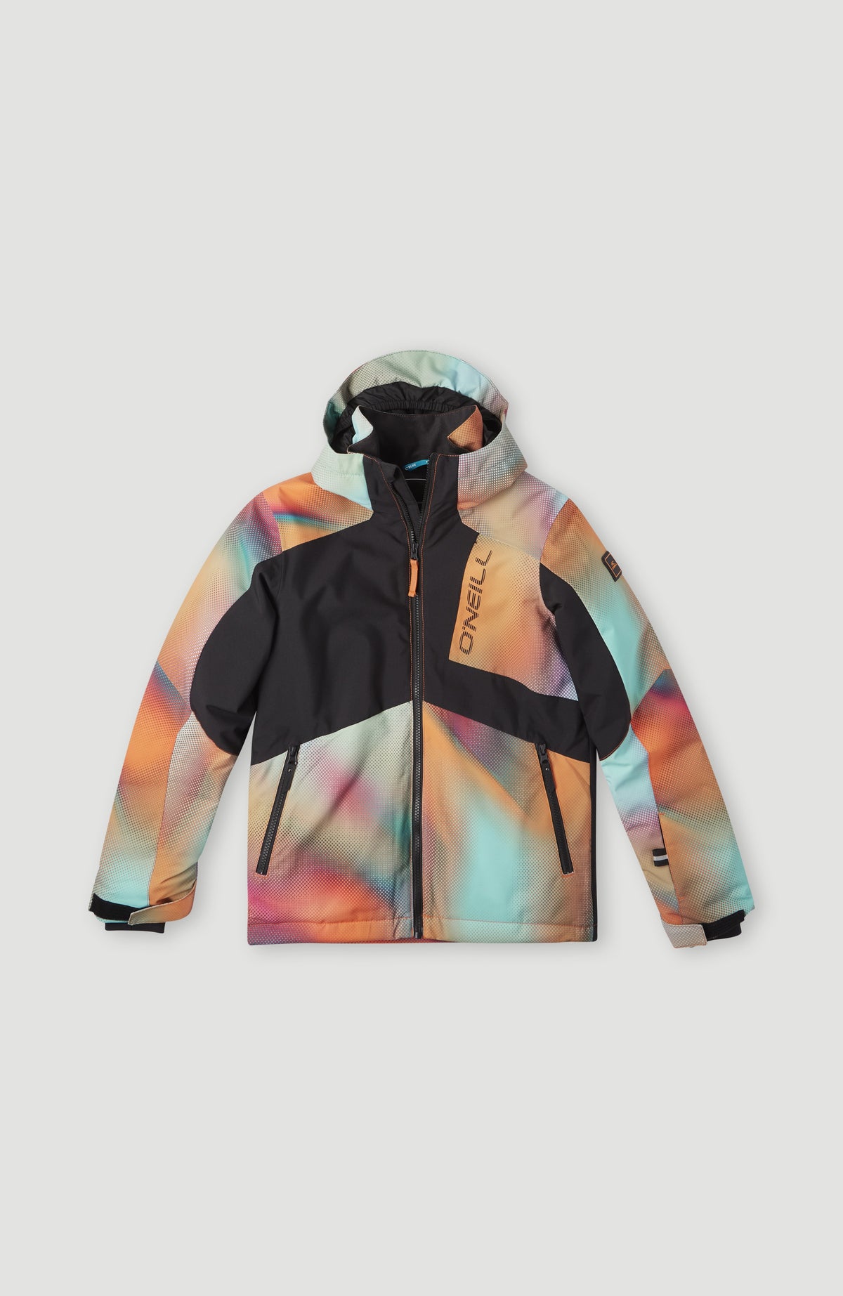 All Over Print Hammer Snow Jacket | Dark Blue Fade Halftone