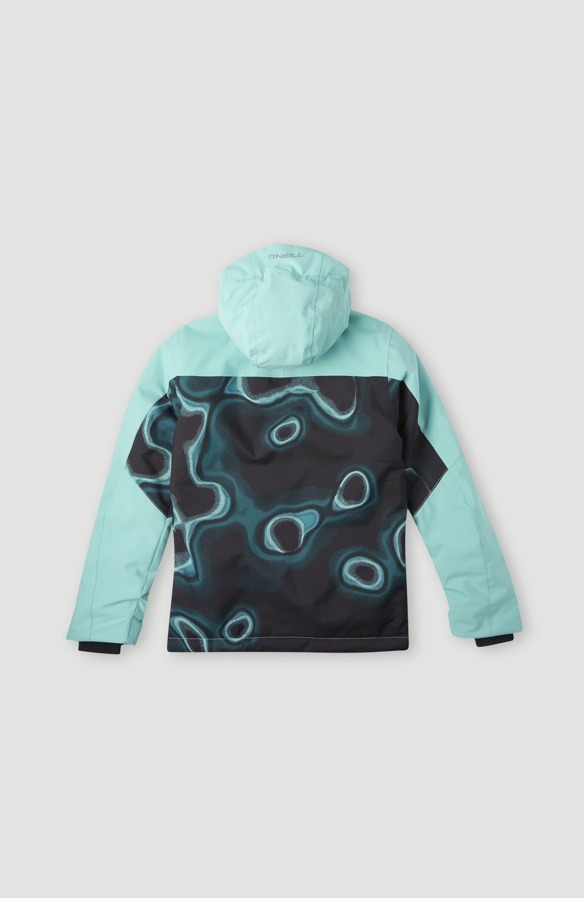 All Over Print Hammer Snow Jacket | Blue Heat Map